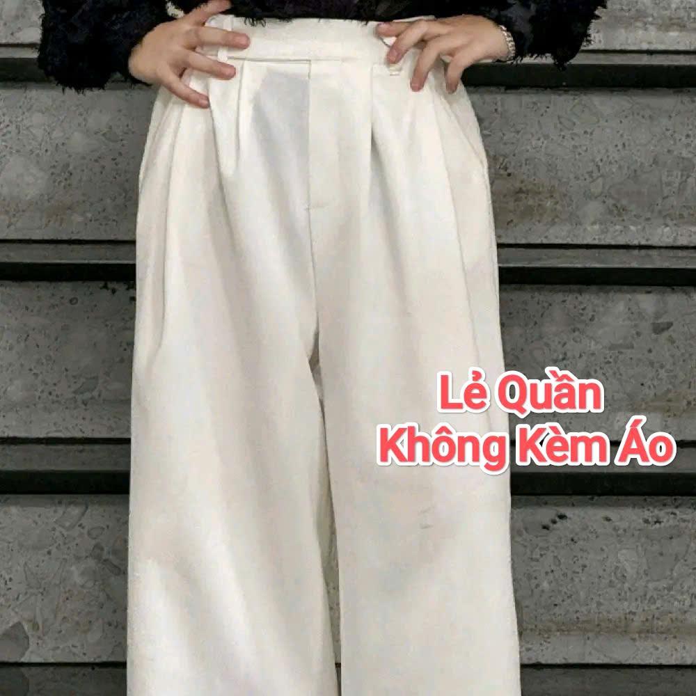 Áo Sơ Mi Lông Đen, Quần Suông Trắng Đai Chéo Ống Rộng Cho Bé Trai, Bé Gái._thumbnail_10