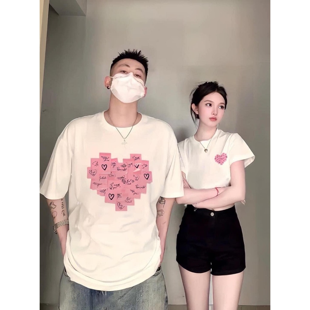 Áo đôi in hình kute - Áo thun nam nữ Loza G0064_thumbnail_6