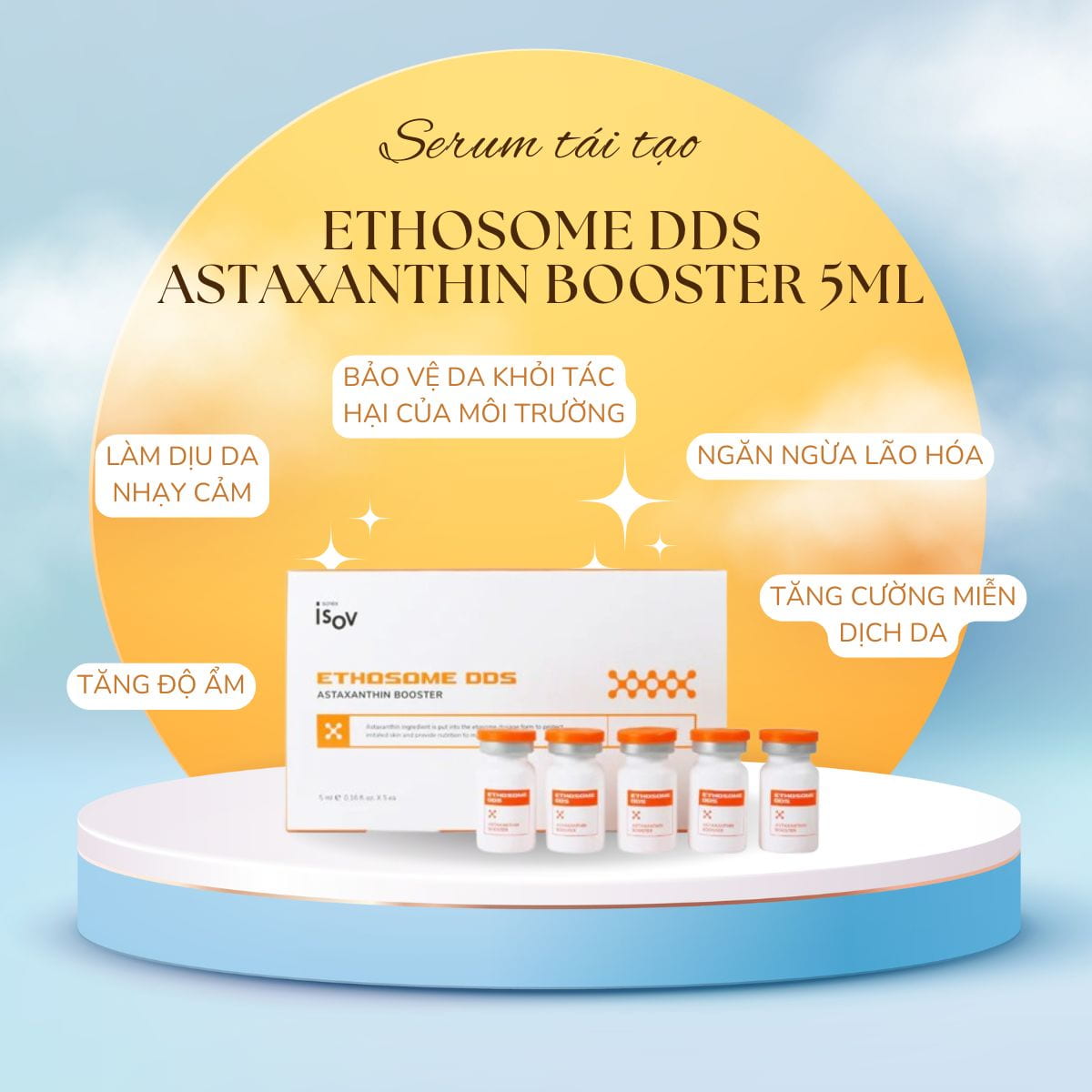 Serum tái tạo chống kích ứng và oxy hóa da Ethosome DDS Astaxanthin Booster 5ml_thumbnail_3