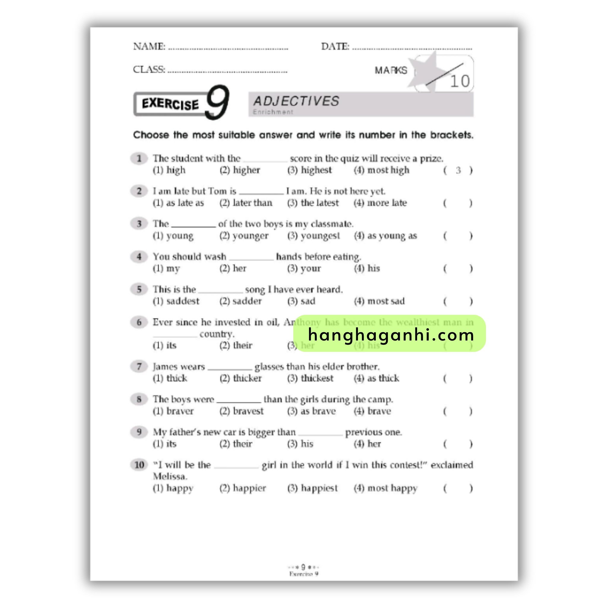 Conquer Grammar for Primary Level 4 Workbook_thumbnail_7