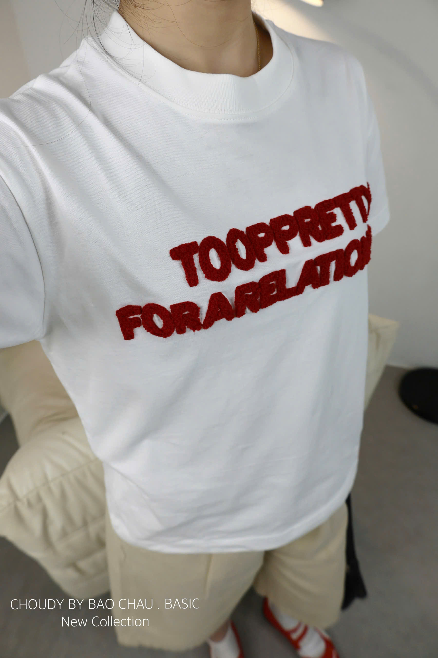 U590 ÁO THUN TRẮNG