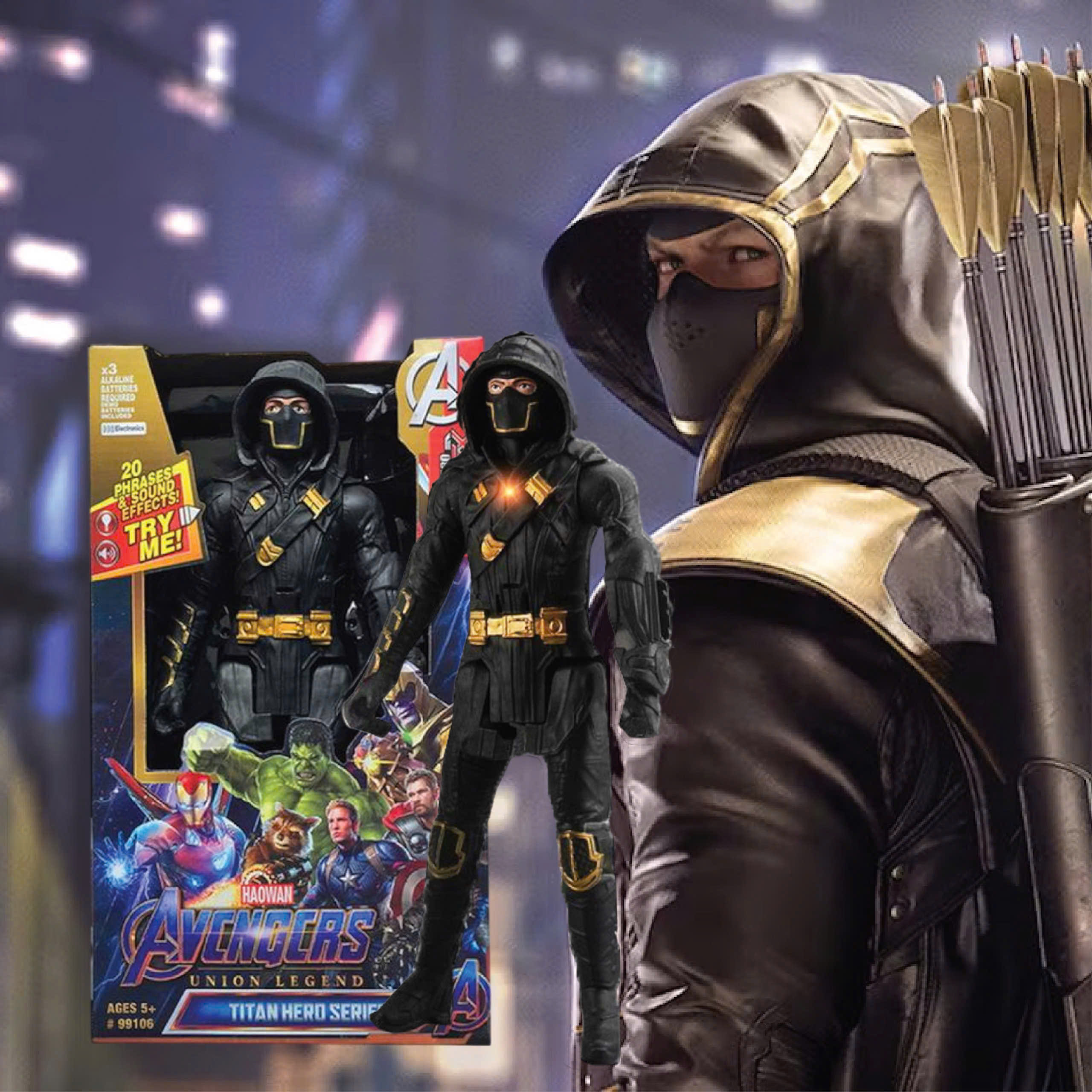 Mô hình nhân vật Ronin (Có pin)