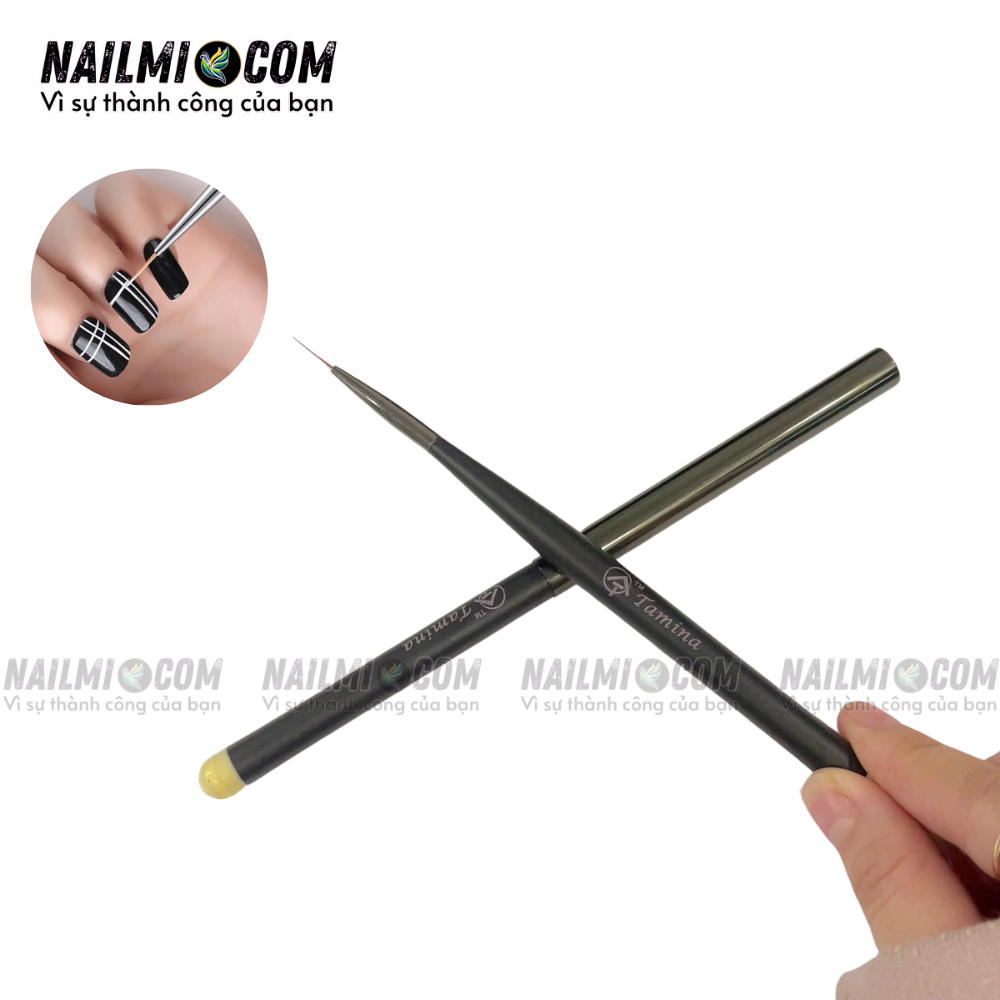 Cọ nét - cọ râu vẽ móng tay -11mm - Tamina_thumbnail_1