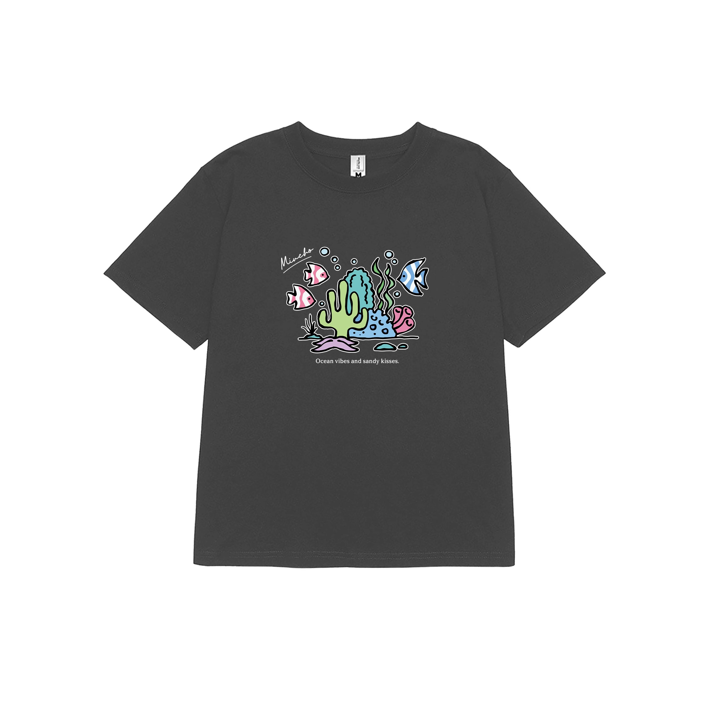 Áo thun baby tee form ôm xinh xắn mùa hè ABD1023 Miucho tay ngắn Cổ tròn hotrend in mix_thumbnail_13