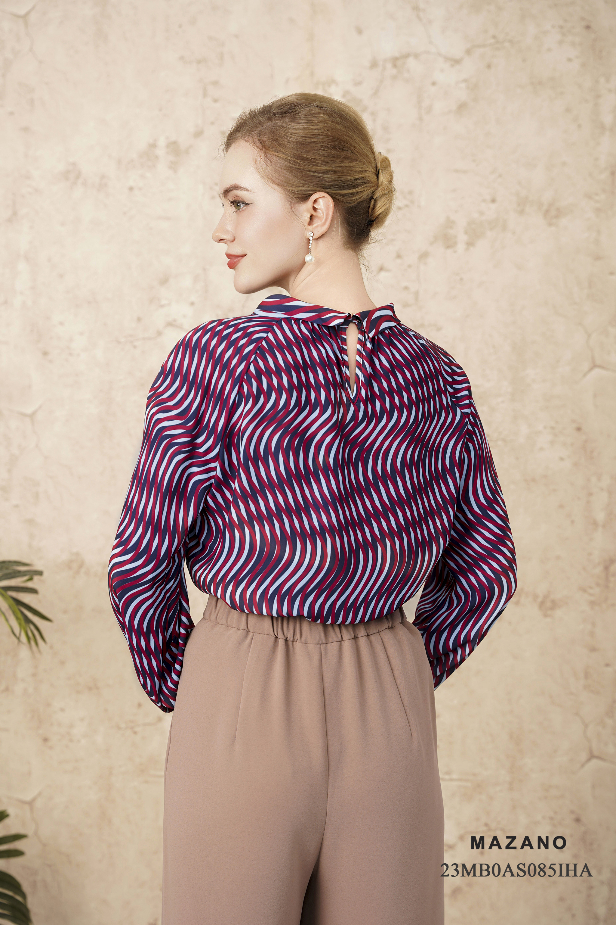 Sơ mi tay bồng cổ nơ lệch_thumbnail_3