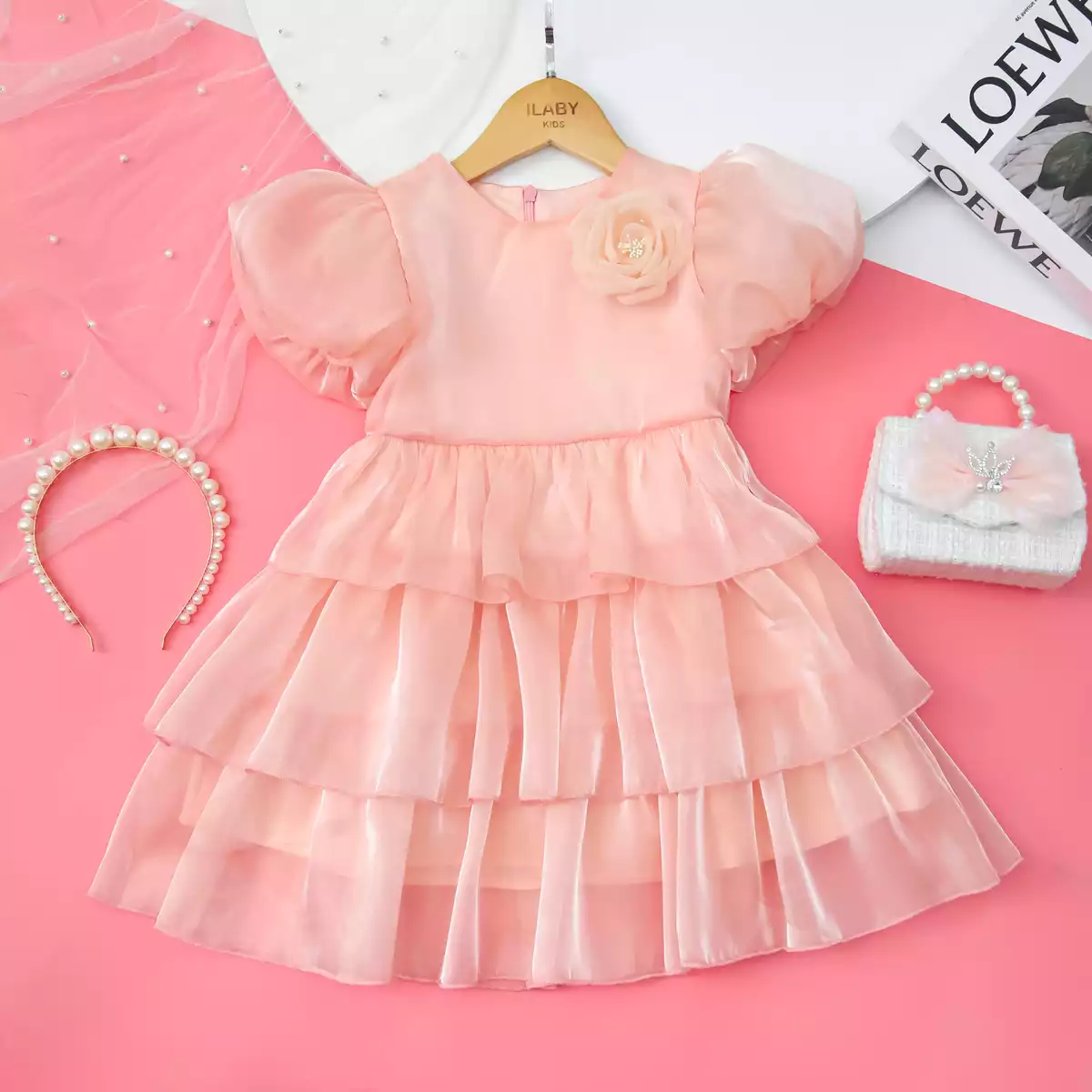 Váy organza 3 tầng cài hoa_thumbnail_6