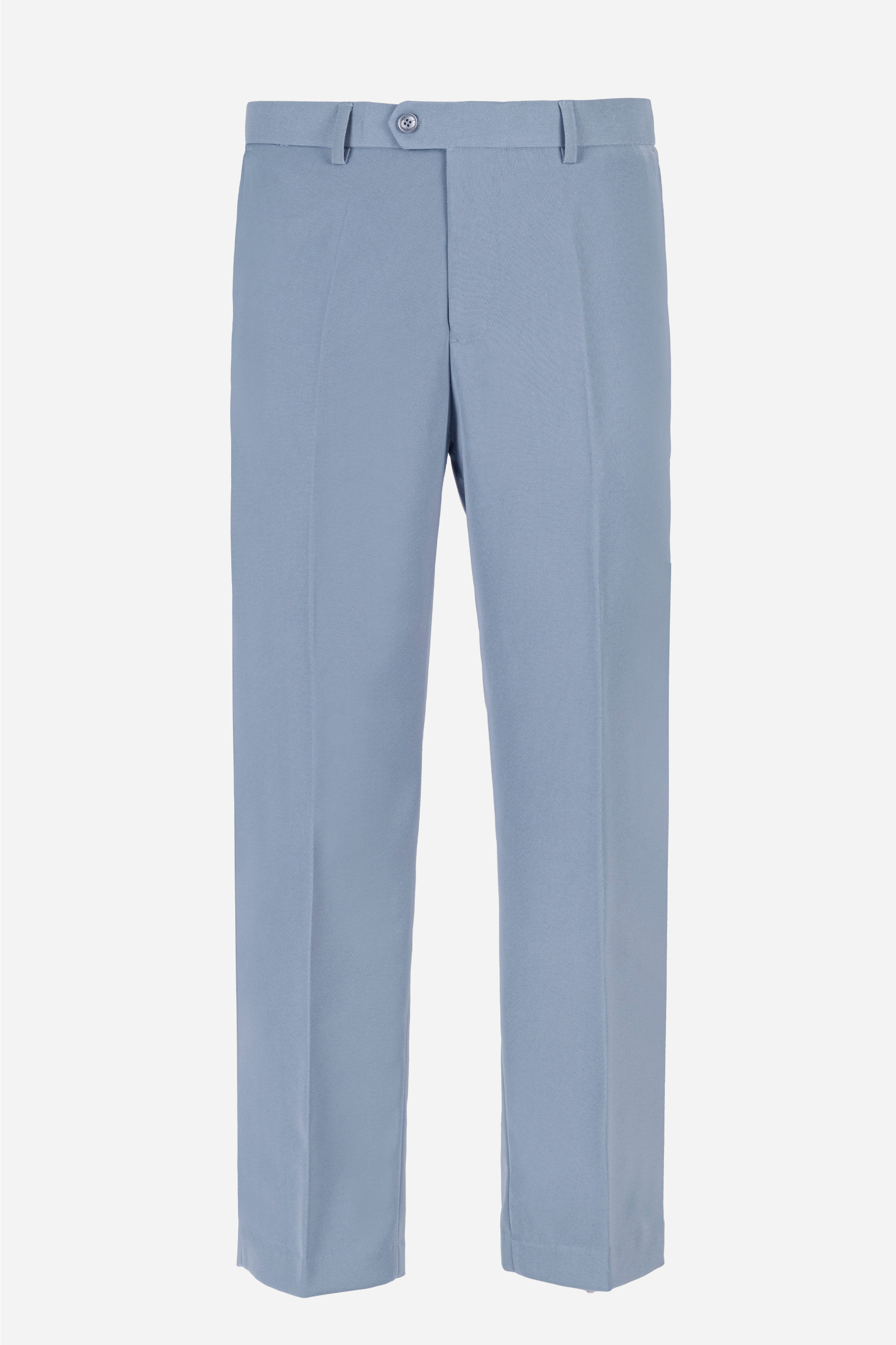 Quần Âu 0 Li Nam Trung Niên ANCHI Chất Liệu Vải Tăm Phom Suông Ống Rộng Màu Ghi Nhạt