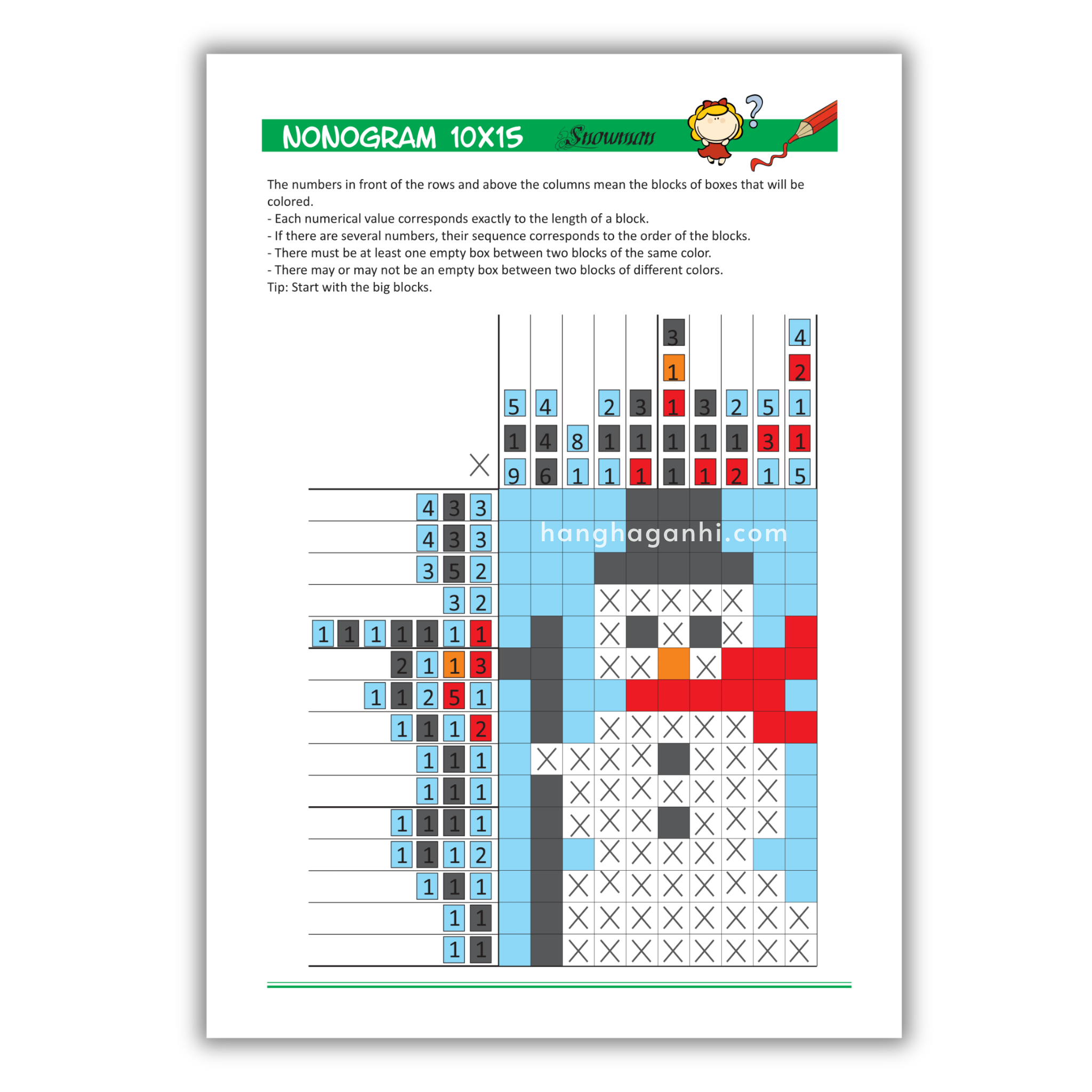 Nonogram Brain Booster Neurotrainer, Sách tư duy cho bé_thumbnail_3