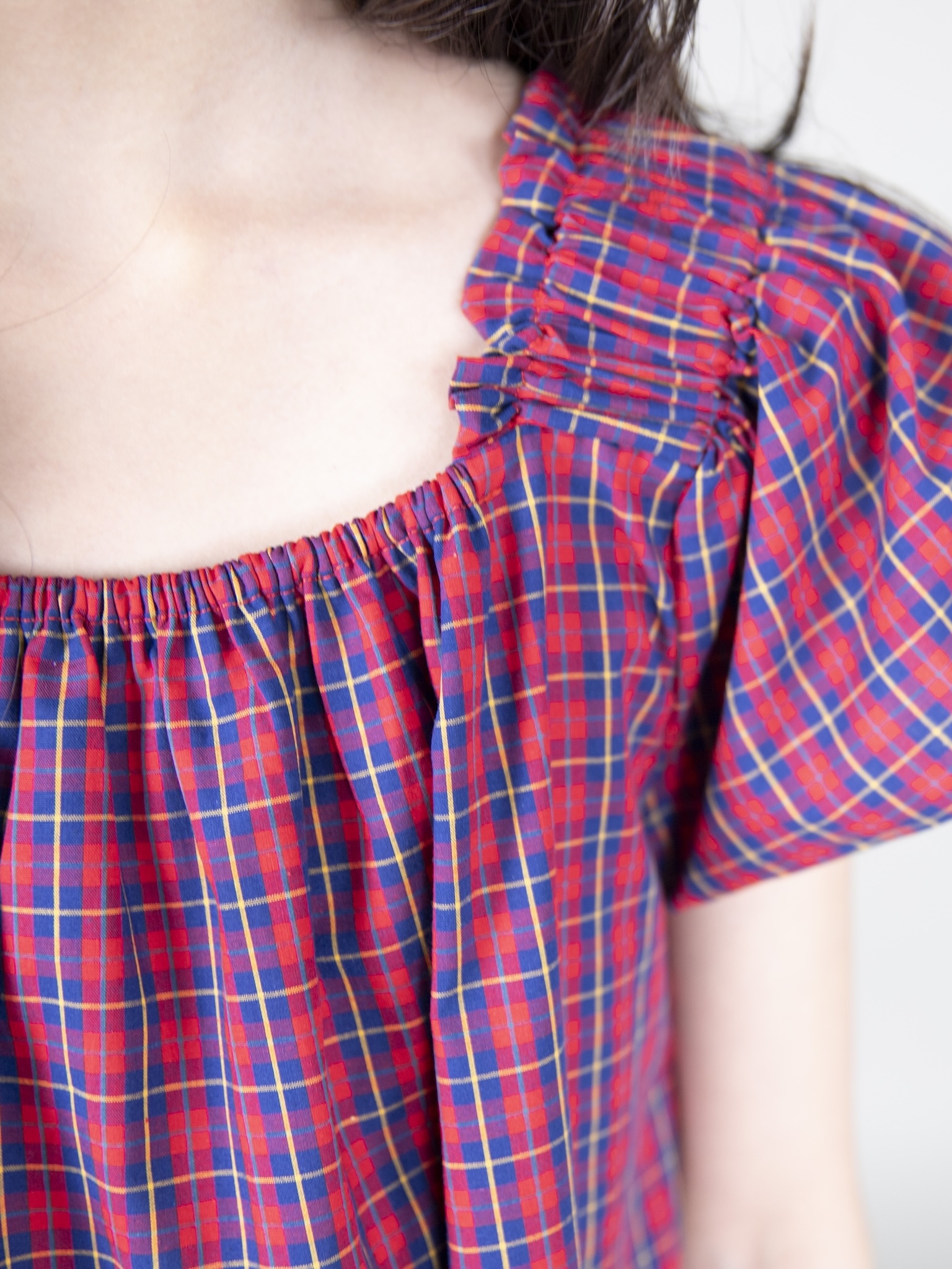 Váy kẻ caro đỏ chun vai_thumbnail_4