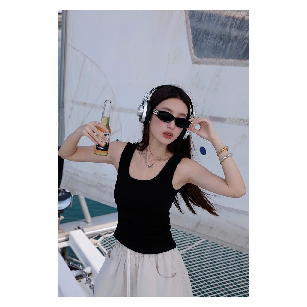 Áo ba lỗ nữ vải thun tăm 4 chiều - Áo thun tank top Loza PH403312_01_thumbnail_0