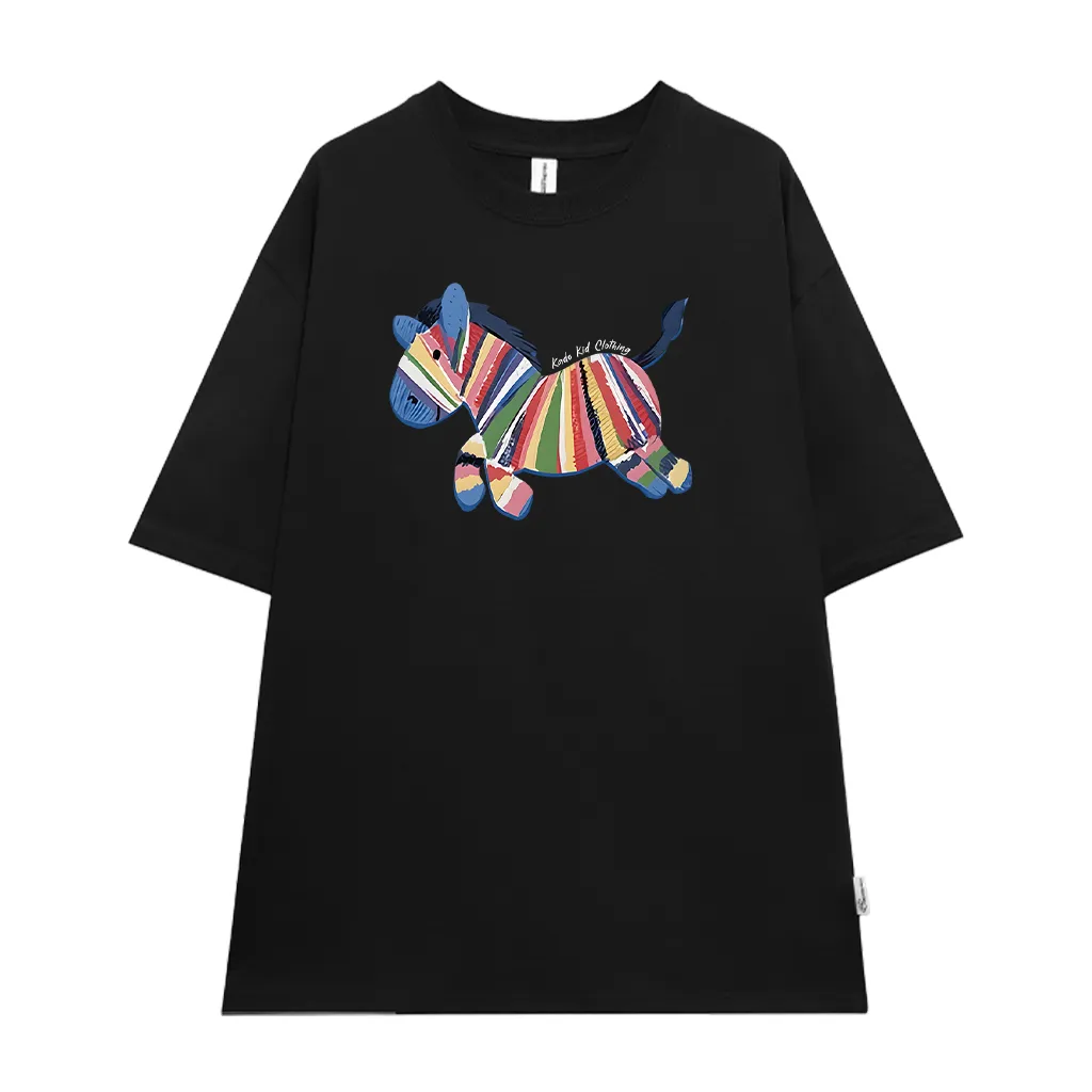 Áo thun gia đình Tết Bính Ngọ Kado vải cotton co giãn thoáng mát dày dặn form rộng 2905_thumbnail_14