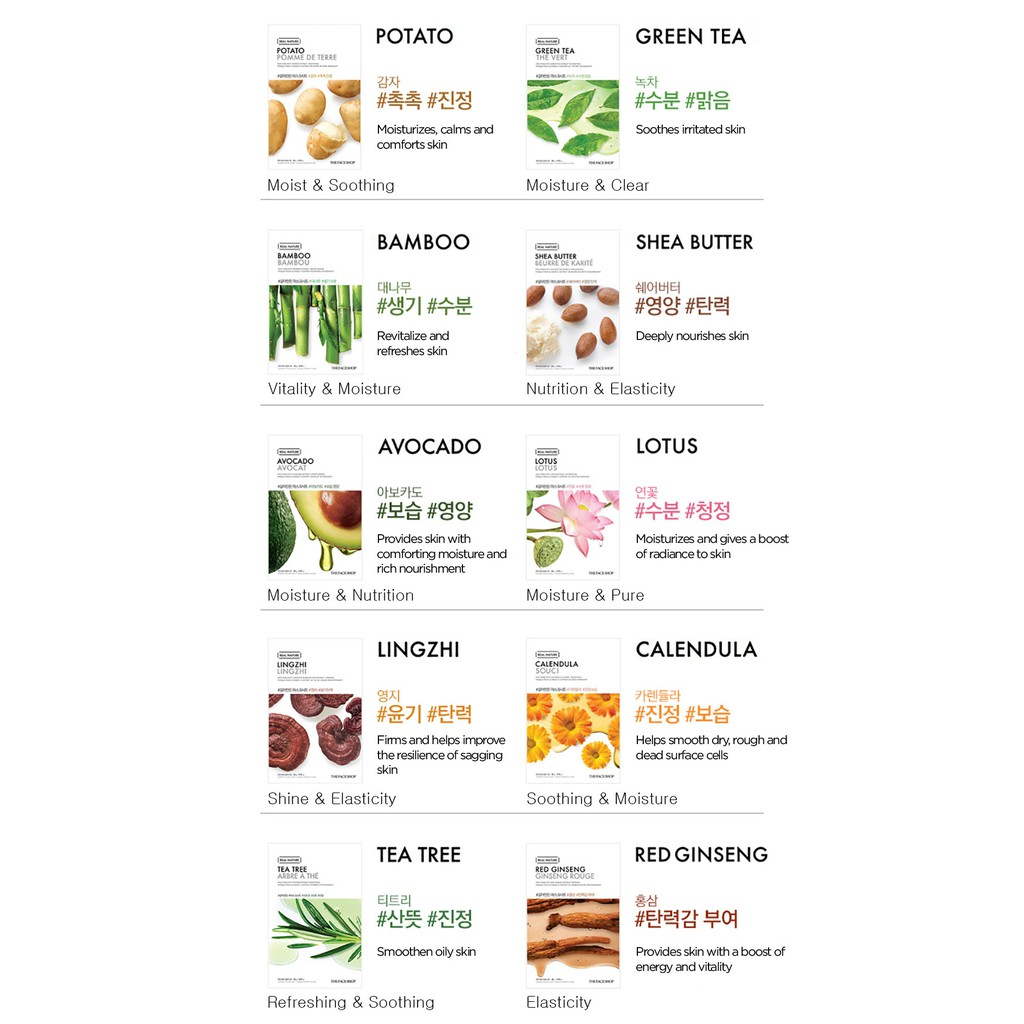 The Face Shop Real Nature Blueberry Face Mask