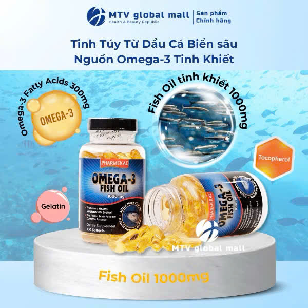 Dầu Cá Pharmekal Omega-3 Fish Oil 100 Viên_thumbnail_2