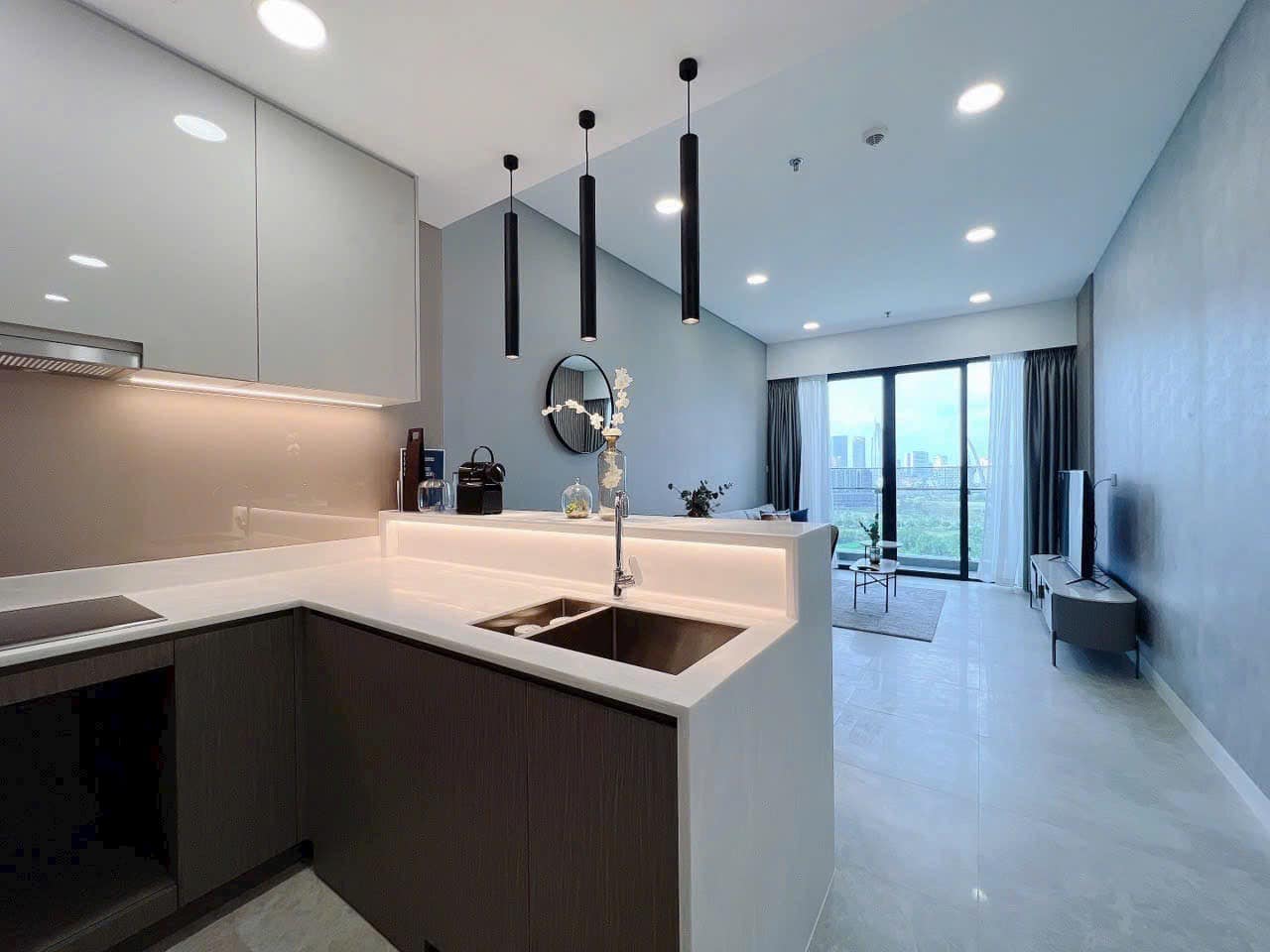 𝐓𝐇𝐄 𝐑𝐈𝐕𝐄𝐑 - BÁN CĂN HỘ 1 PHÒNG NGỦ, NỘI THẤT ĐẸP, SUẤT SPA_thumbnail_1