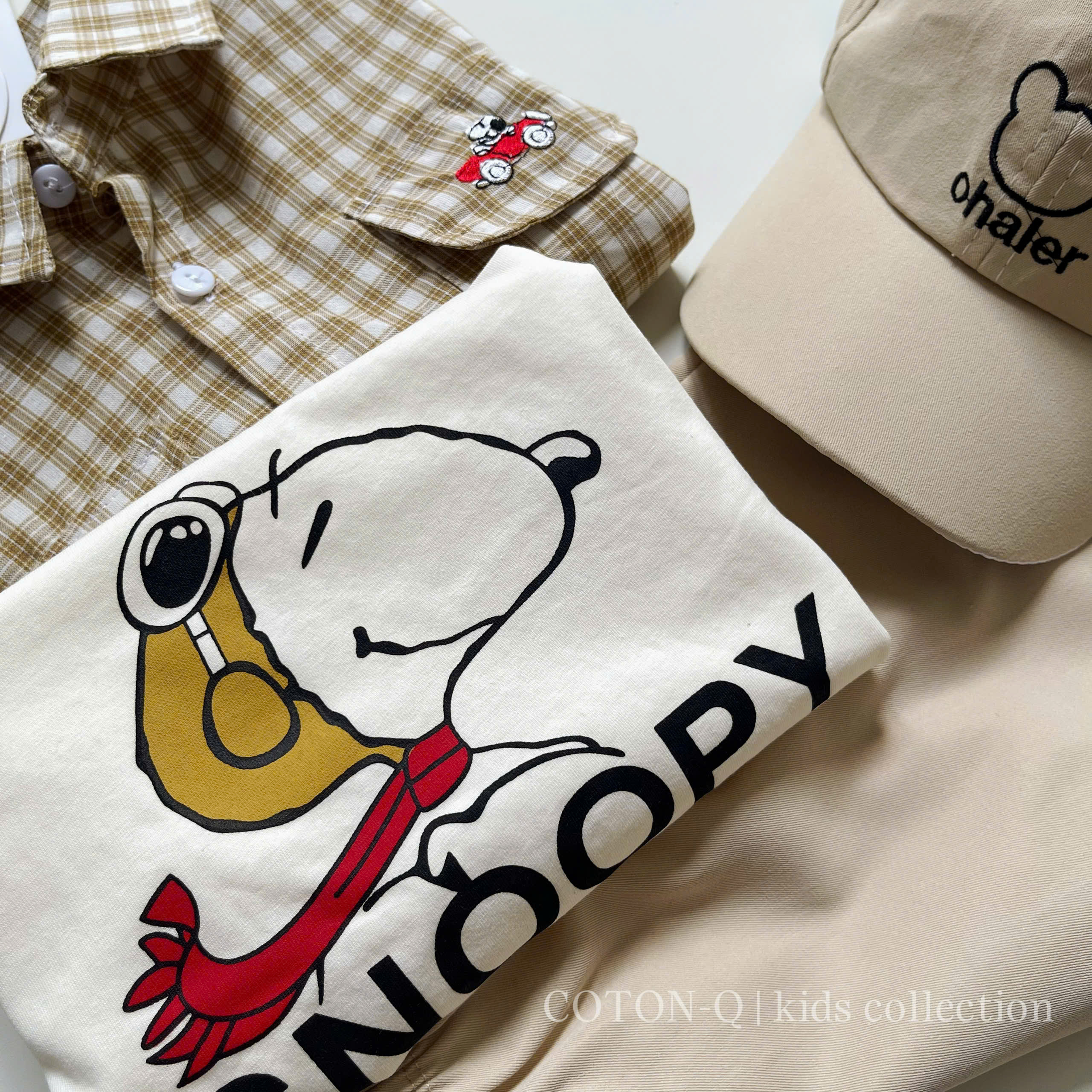 Set áo caro + quần kèm nón_thumbnail_9