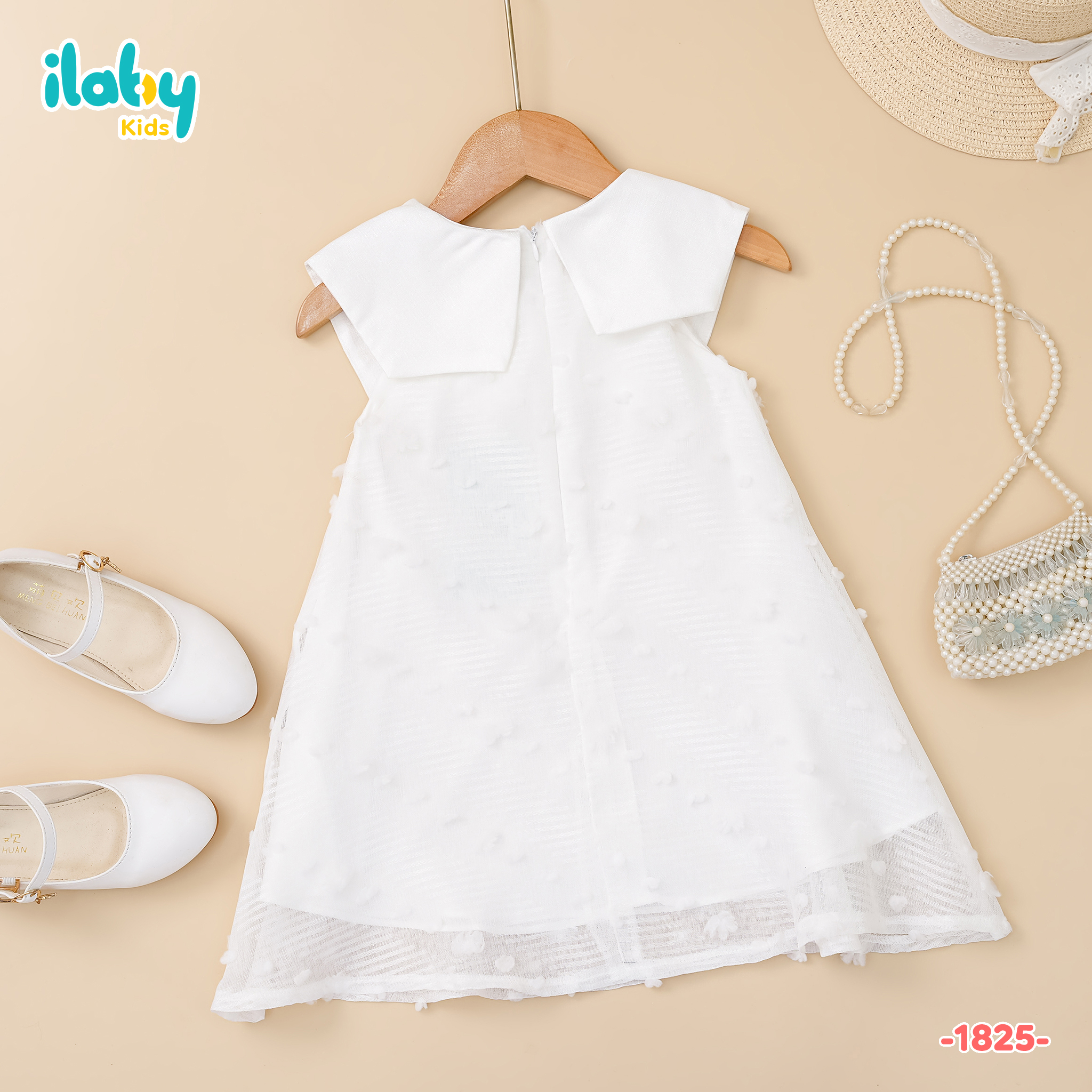 Váy sát nách phối lá cổ vuông_thumbnail_3