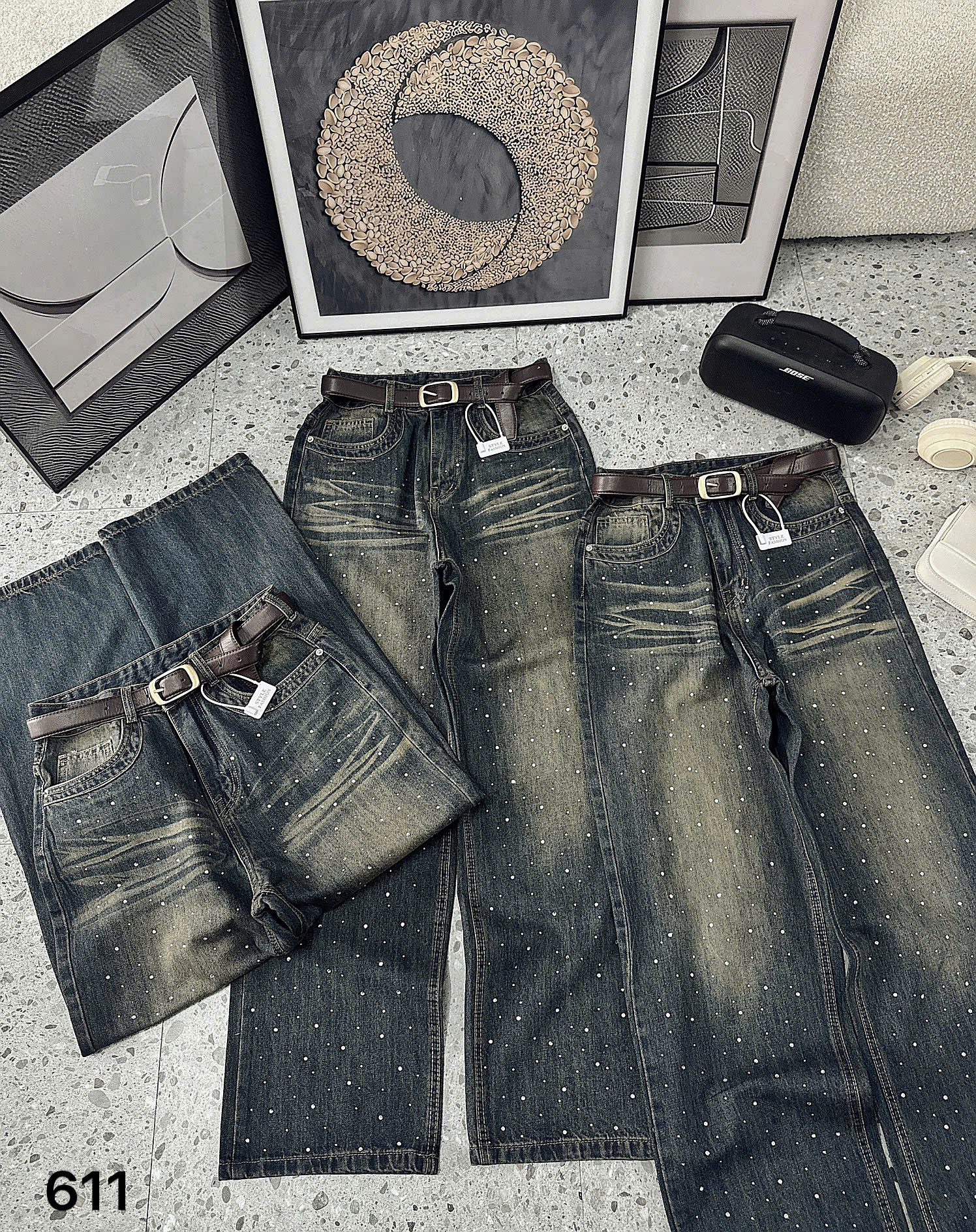 BIGSIZE NỮ- Quần suông ép đá T-QJ611_thumbnail_2