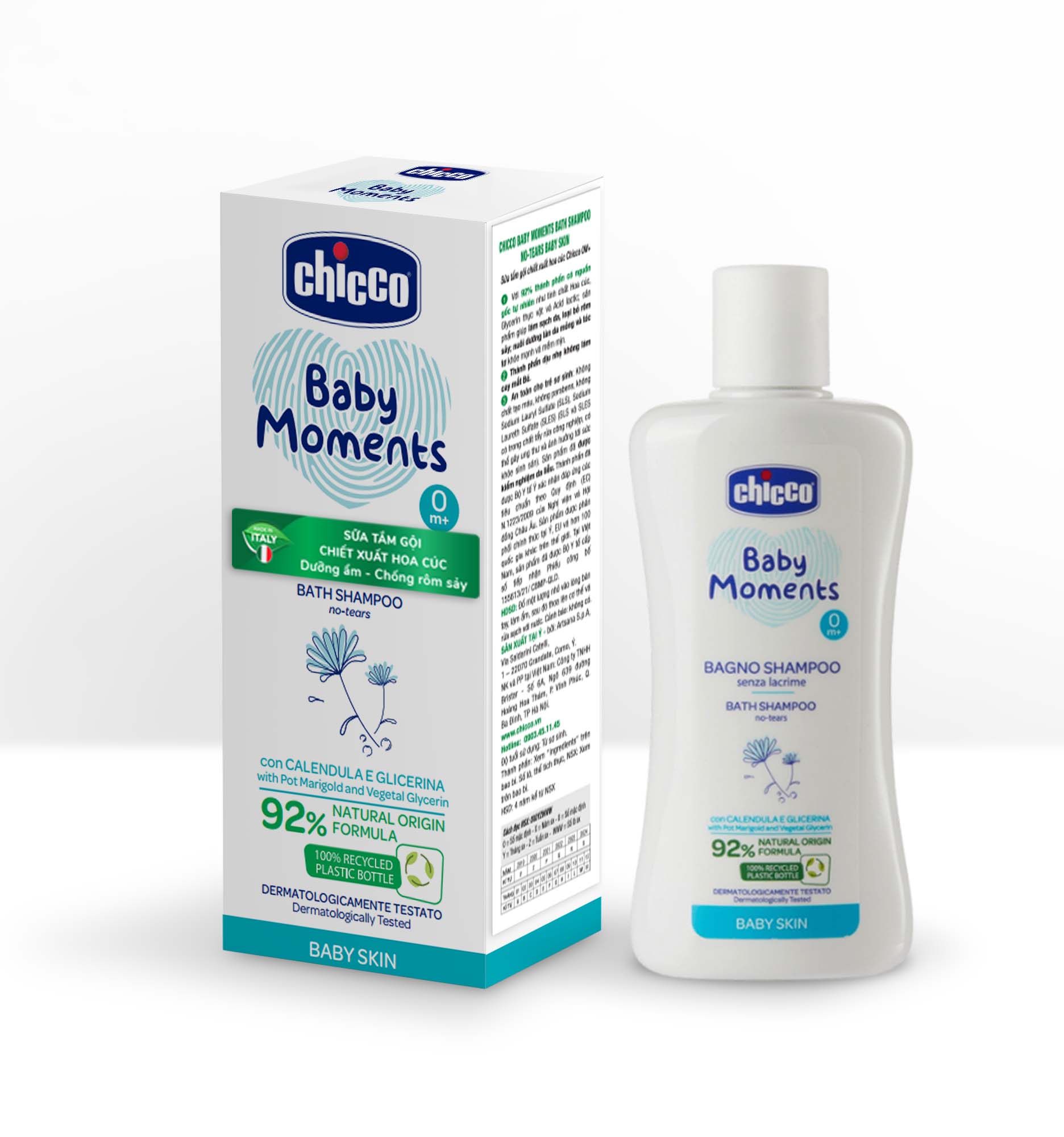 Sữa Tắm gội Hoa Cúc CHICO 200ml