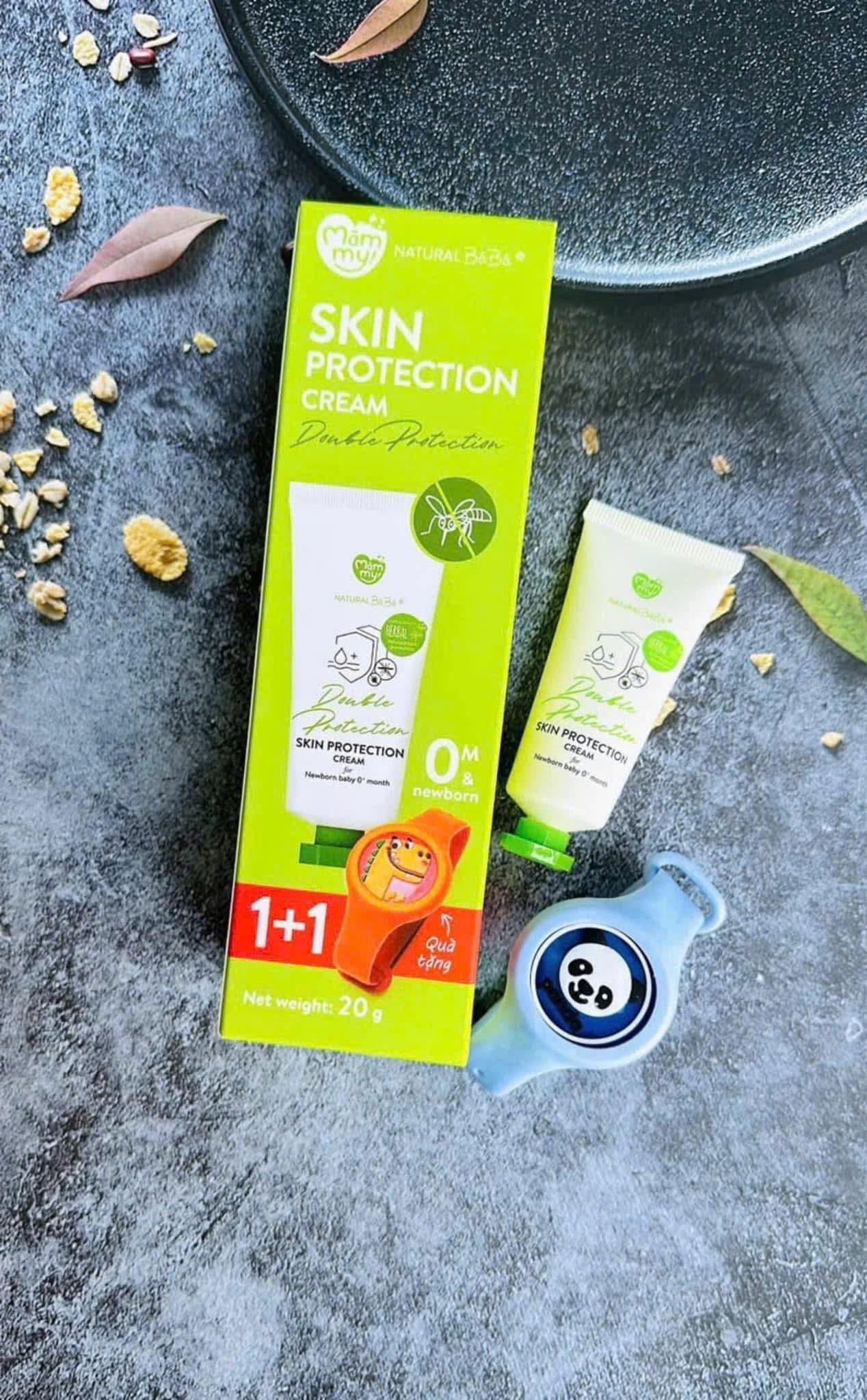 Kem chống côn trùng & Muỗi (tặng đồng hồ) 20g