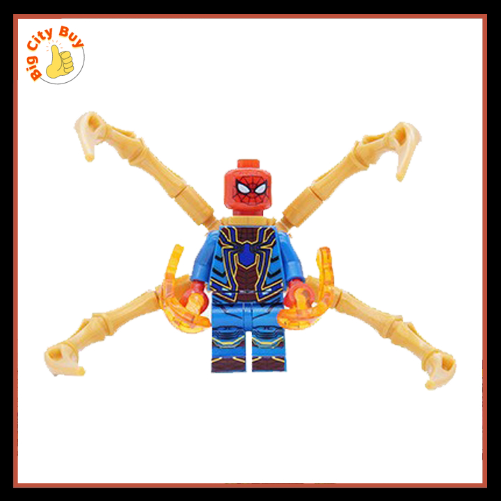 Mô Hình Lắp Ghép Nhân Vật Siêu Anh Hùng Siêu Đỉnh Cho Bé