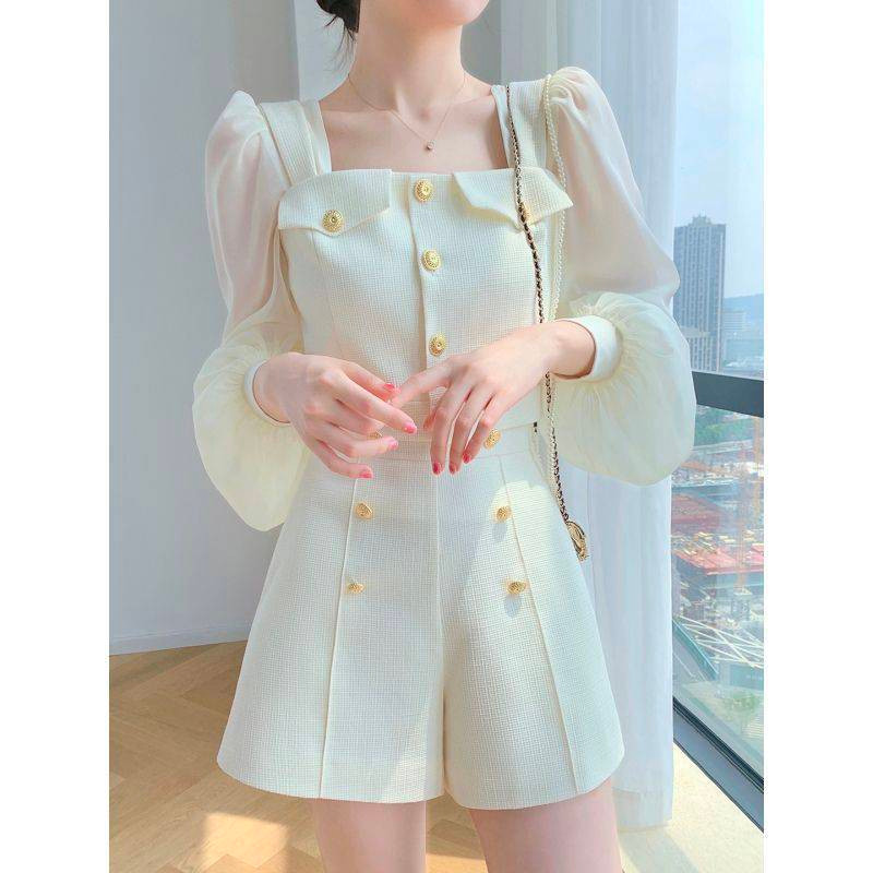 Jumpsuit ngắn tay dài phối túi cao cấp_thumbnail_4