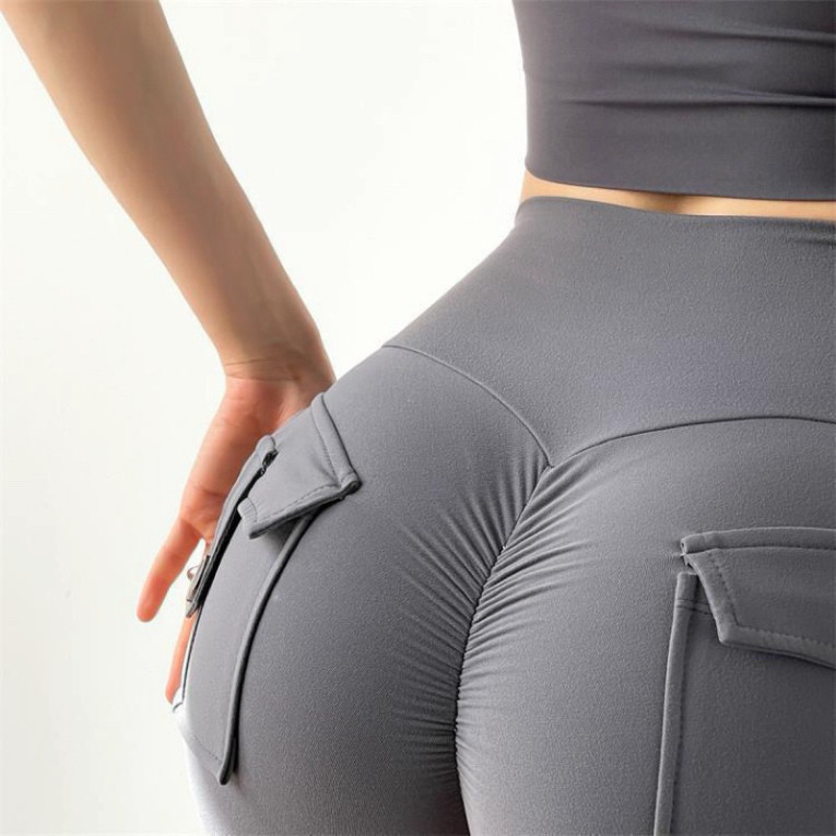 Quần Đùi Thể Thao Lulu Túi Hộp, Dáng Ôm Body, Có Chun Mông Hack Dáng_thumbnail_10