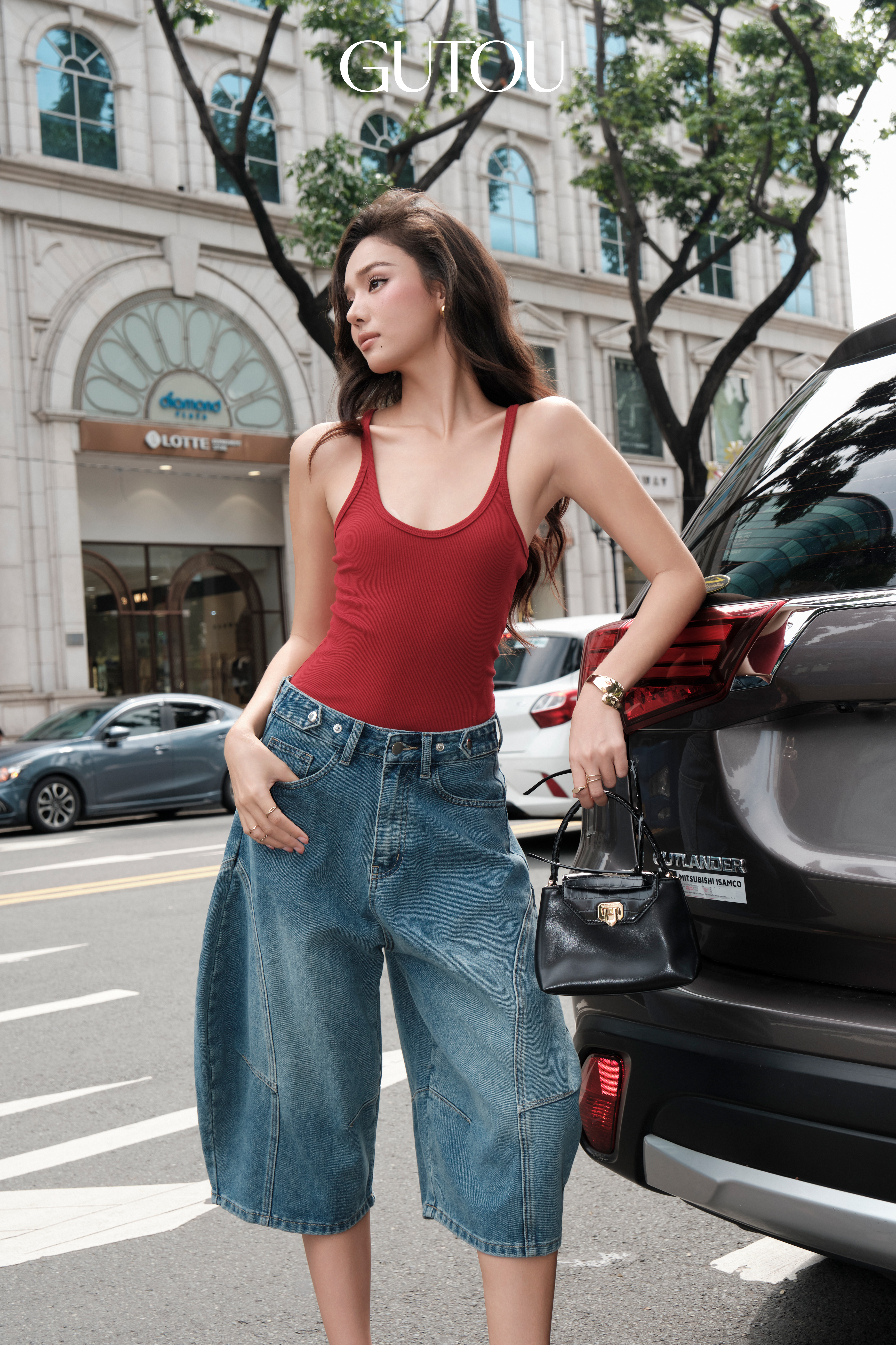 [ GUTOU ] Quần Jean Ngố Ống Thụng New Style_thumbnail_4