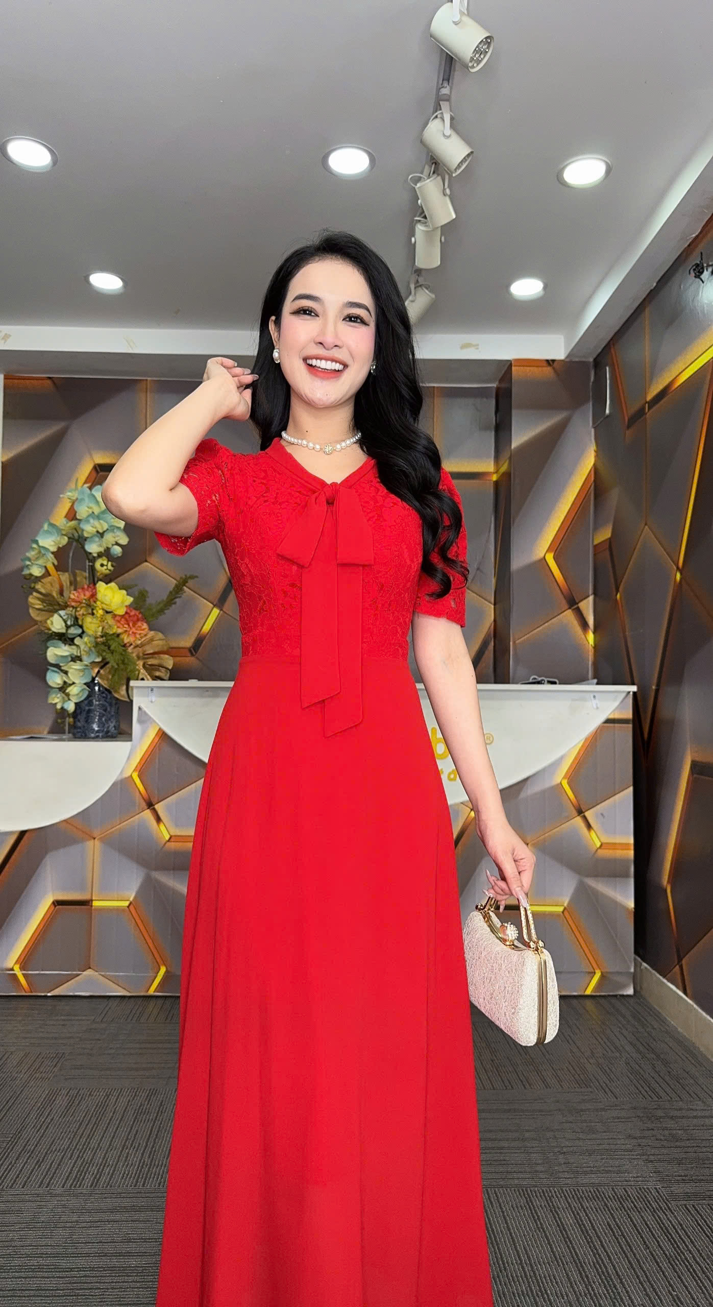 Đầm xòe - Y1865 - Thương hiệu Zonbig_thumbnail_5