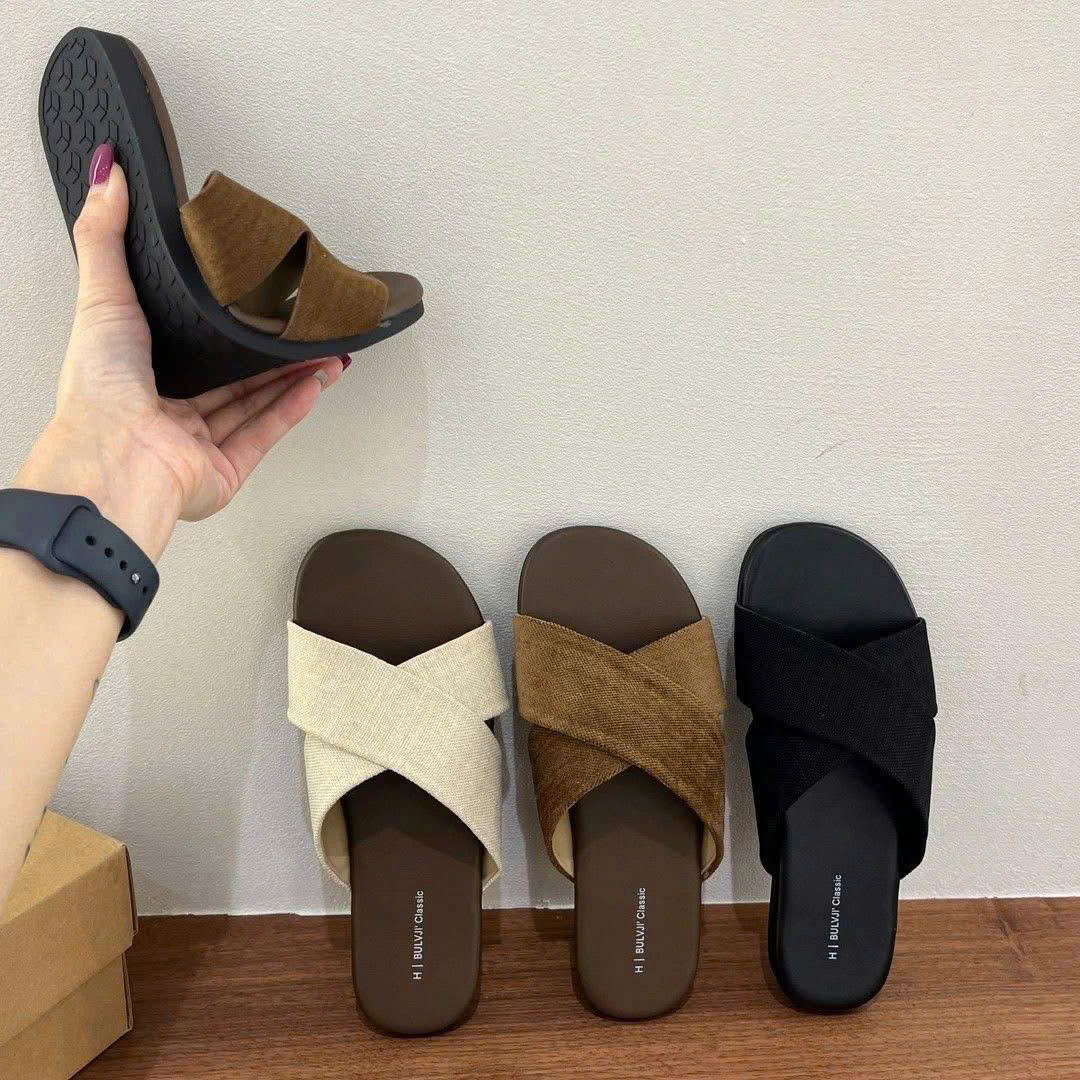 G46 Dép quai chéo ( NÂU )