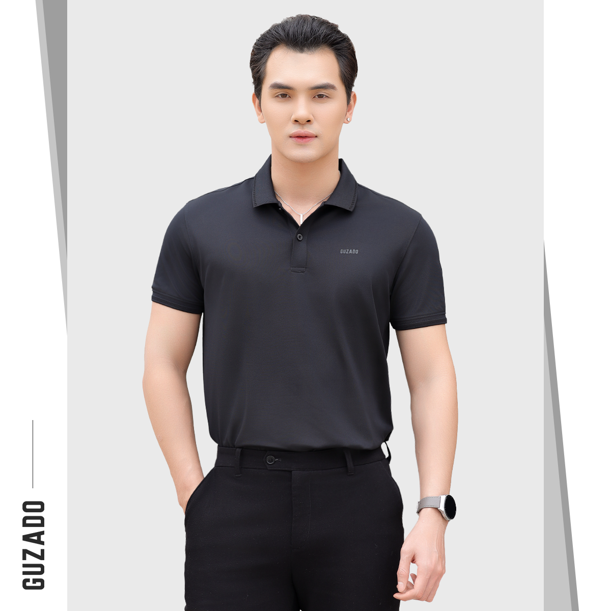 Bộ Polo Guzado Coolmax Cá Sấu  GPL03