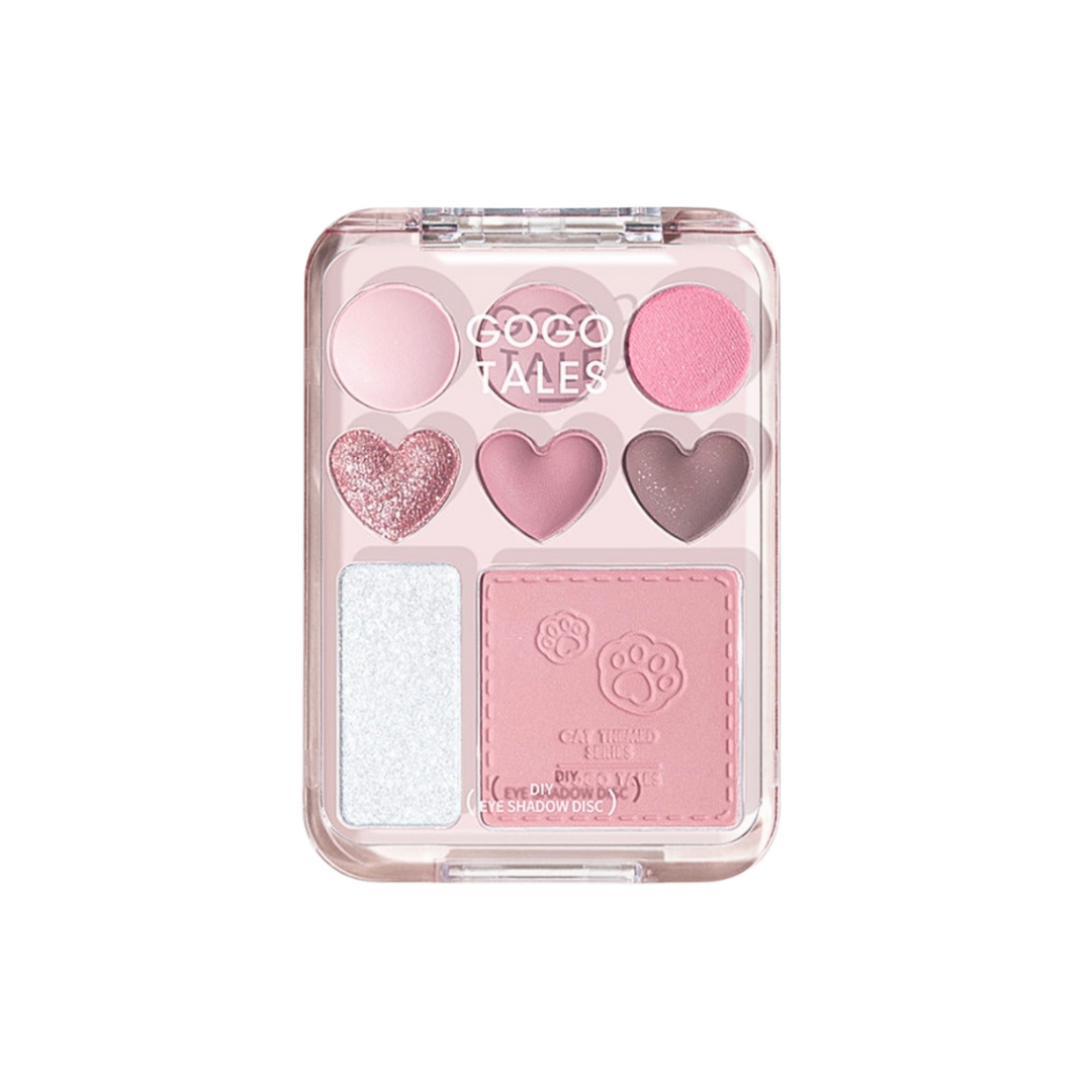 [GOGO TALES] Bảng phấn mắt má highlight 3 in 1 Gogotales Stick Sweet Heart (GT609)