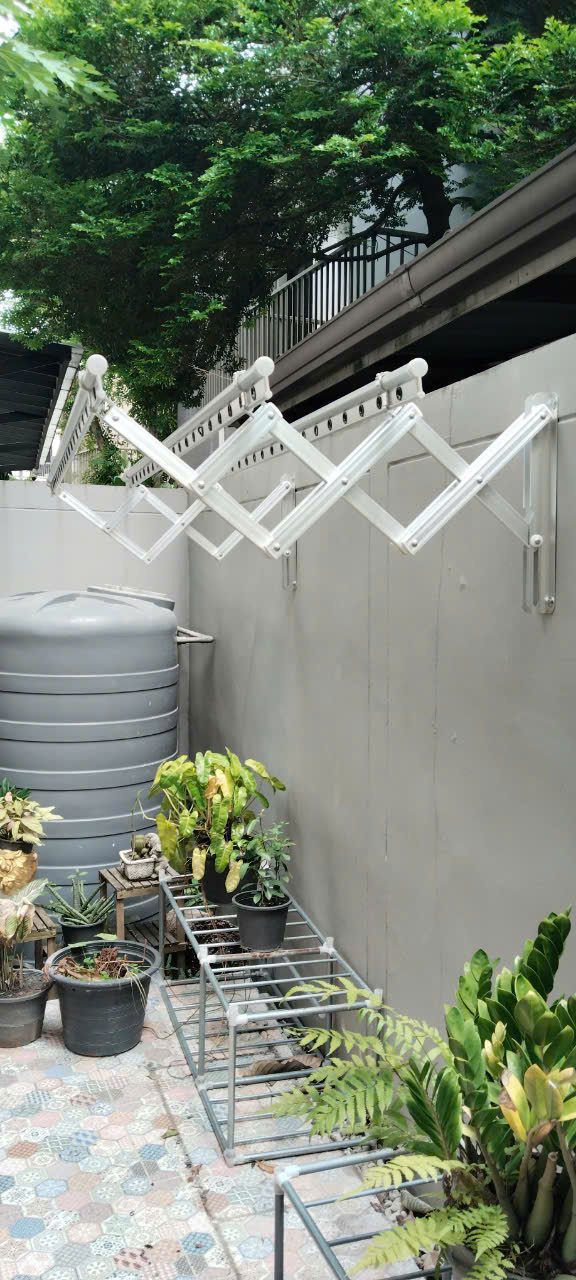 ราวตากผ้าแบบติดผนัง Joshi J04