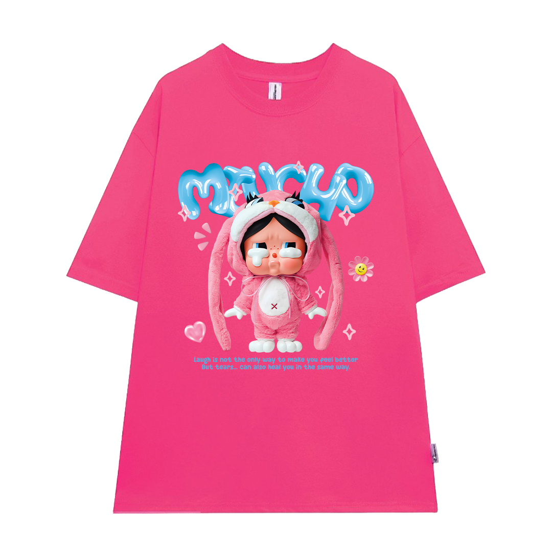 Áo thun CRY BABY nhiều màu ATD1335 Miucho form rộng vải cotton in mix_thumbnail_9