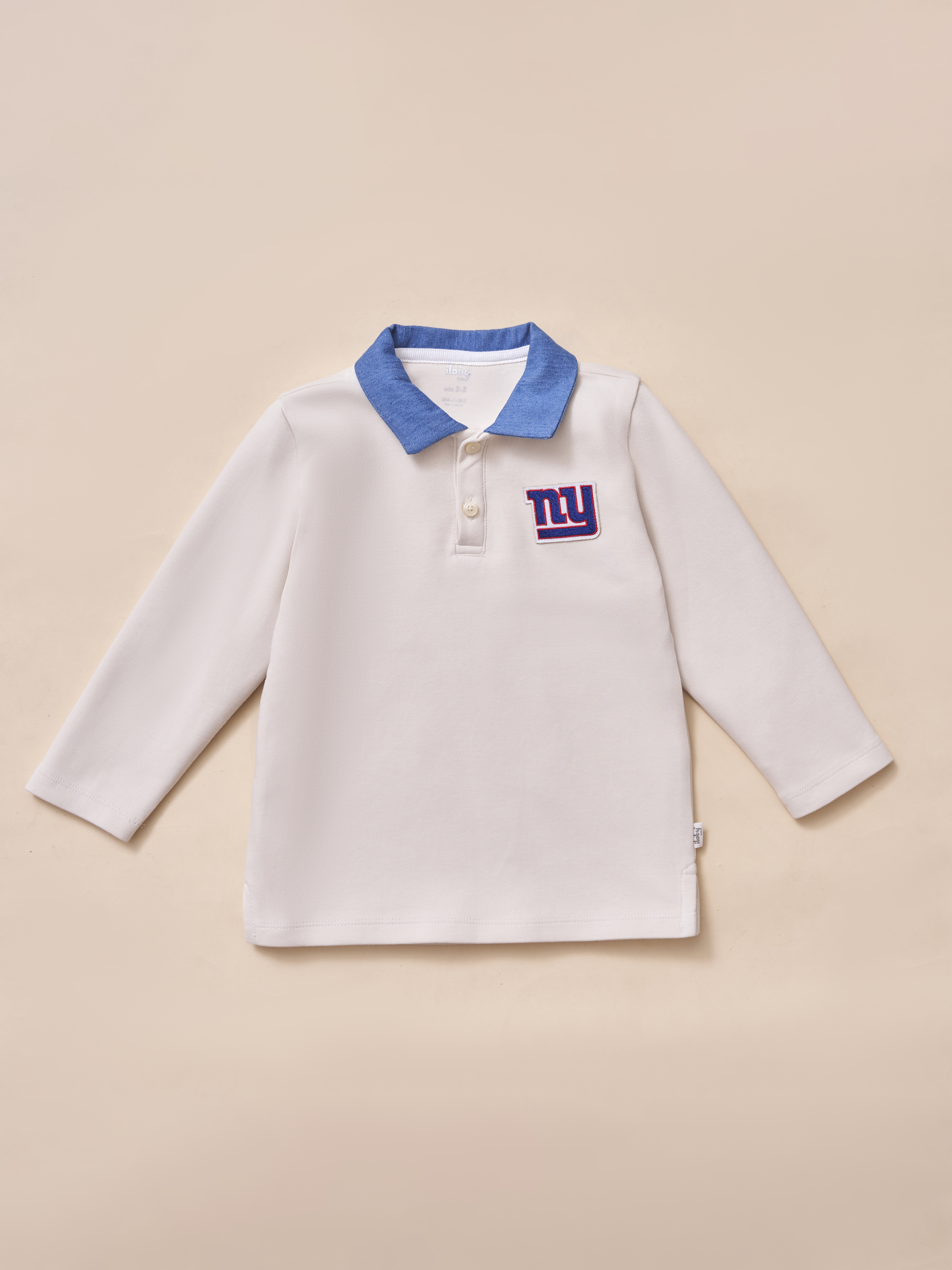 Áo polo phối cổ demin