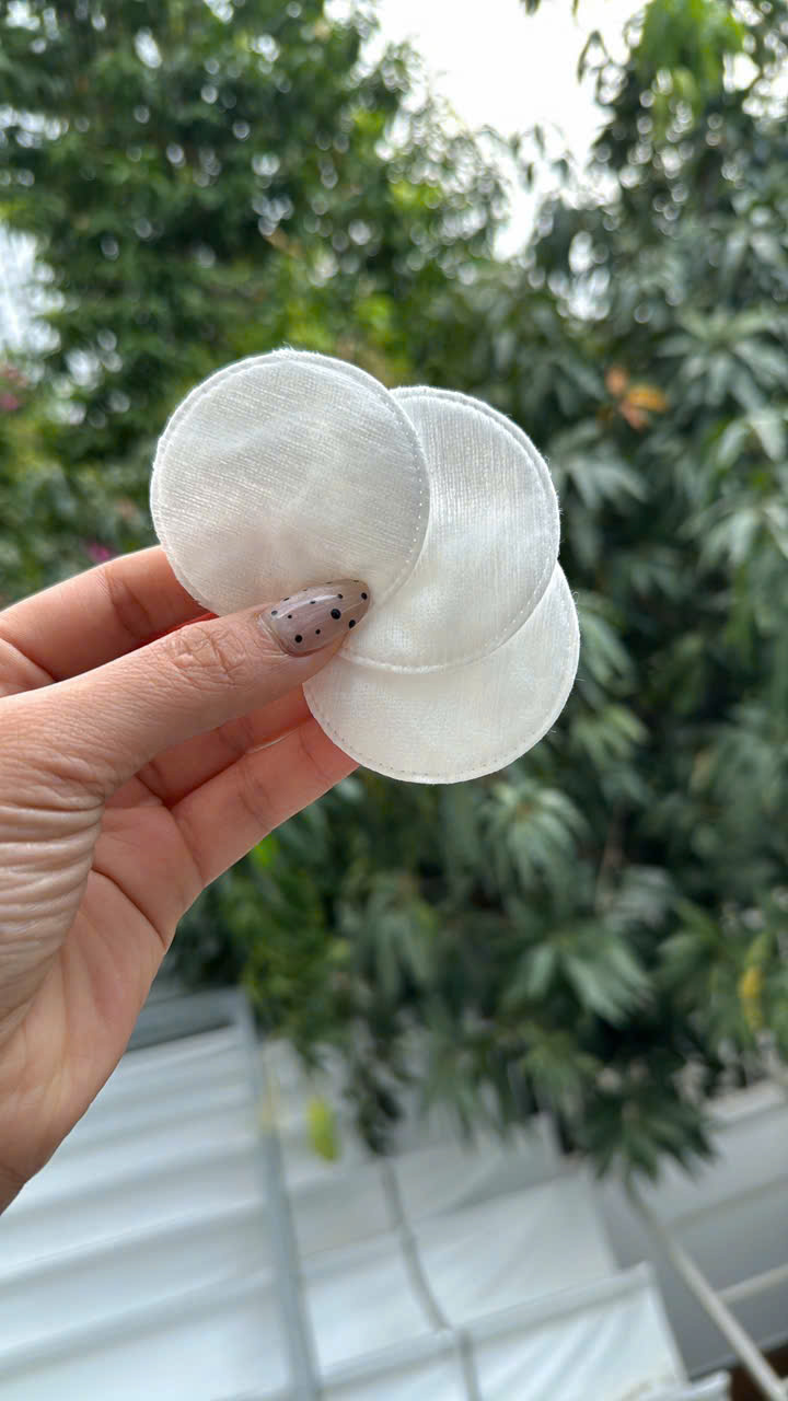 Set 3 Bông Tẩy Trang Yusachi Suzuran Nhật Bản_thumbnail_7