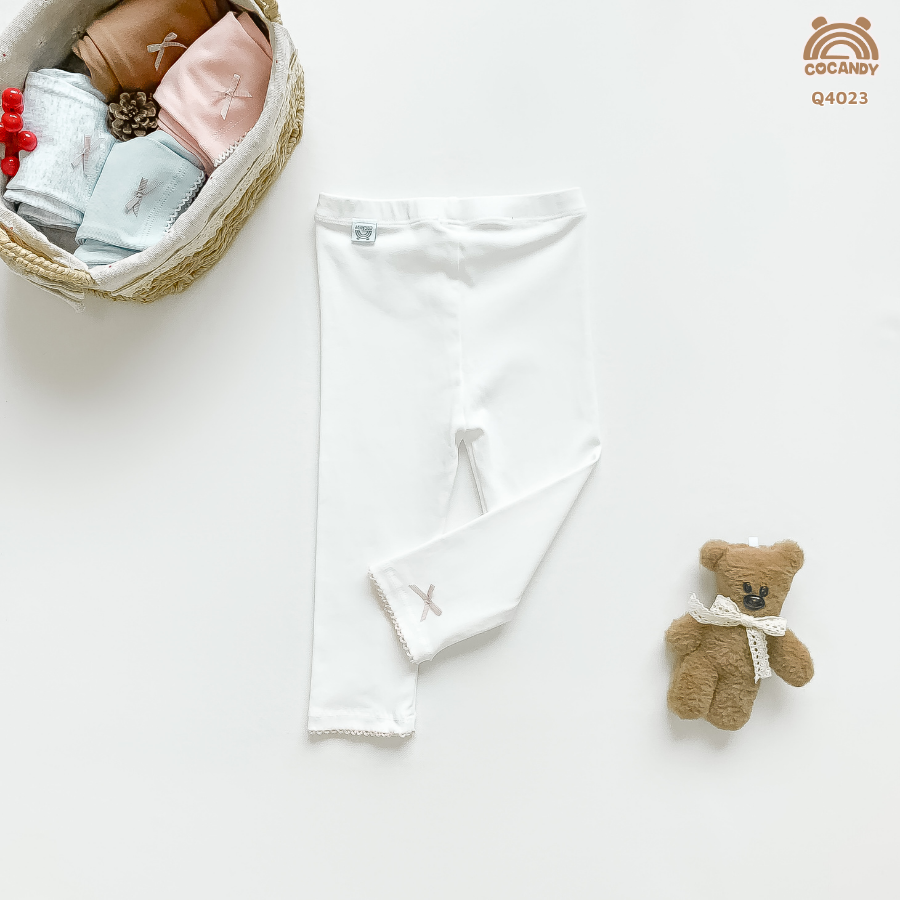 Quần dài legging TRẮNG chỉ sóng nơ_thumbnail_1