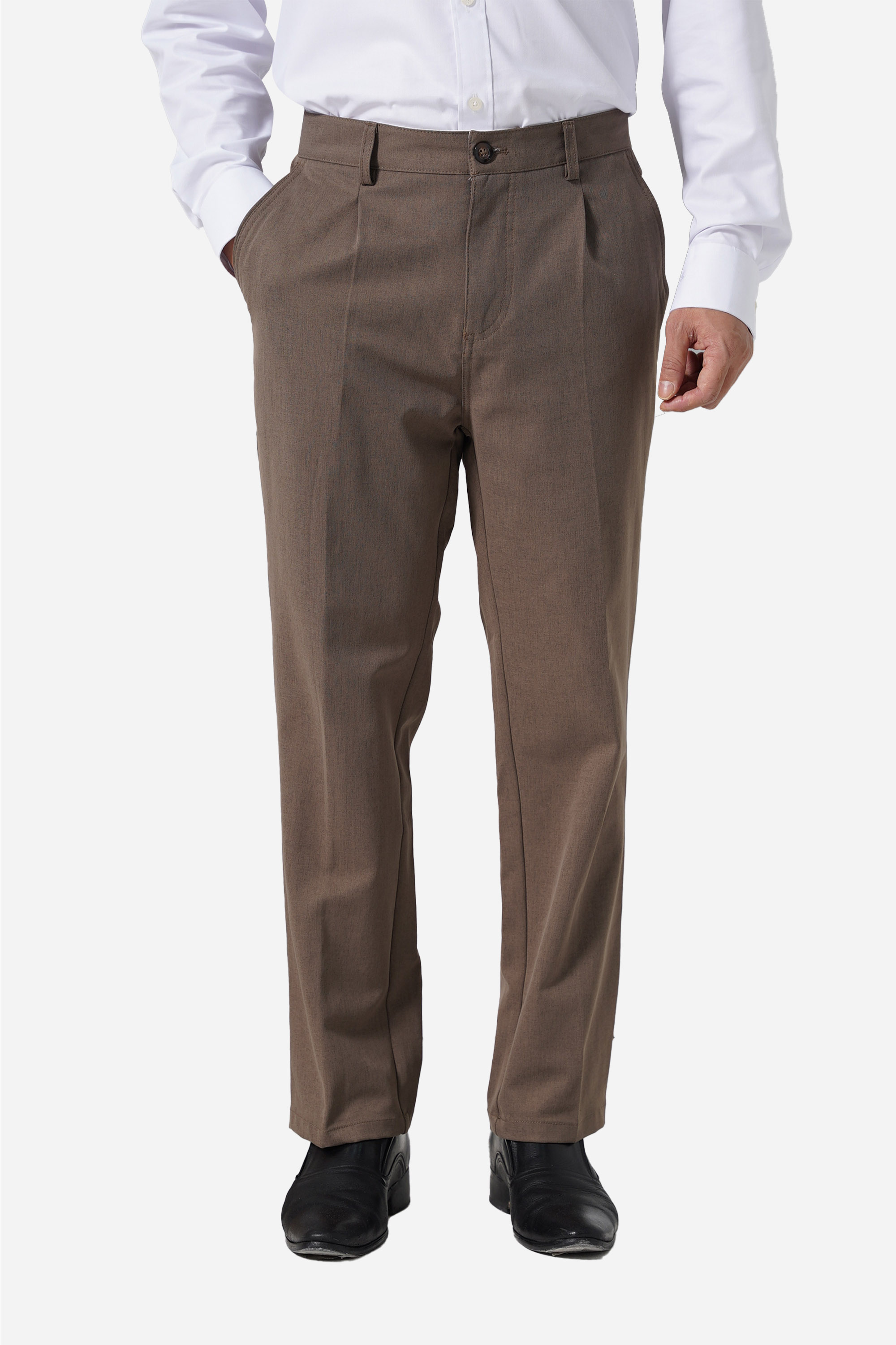 Quần Kaki Mềm 1 Li Nam Trung Niên ANCHI Chất Liệu Cotton Phom Suông Ống Rộng Cao Cấp_thumbnail_10