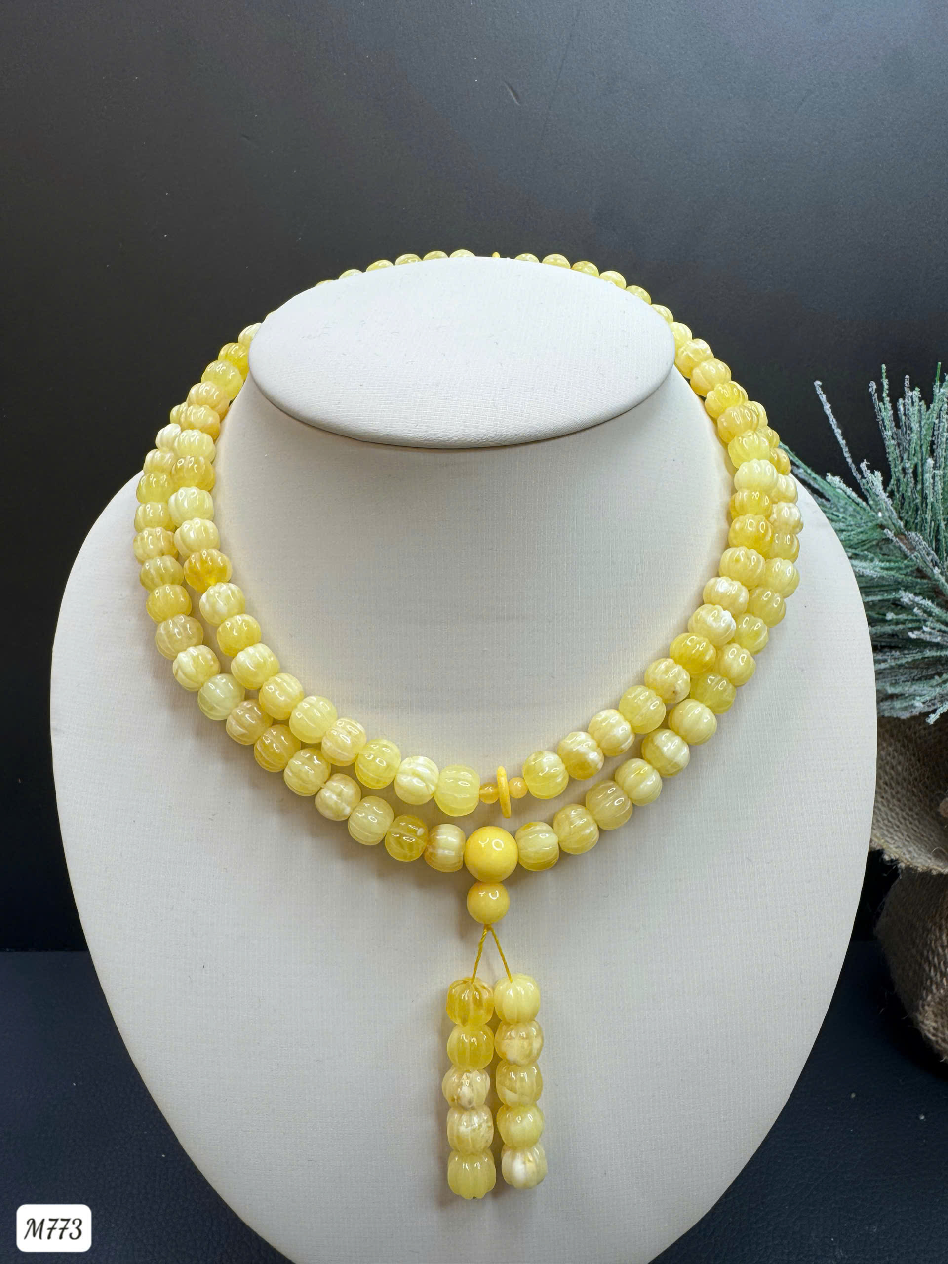 Chuỗi 108 Dáng Bí Ngô Size 7.7-9mm - M773