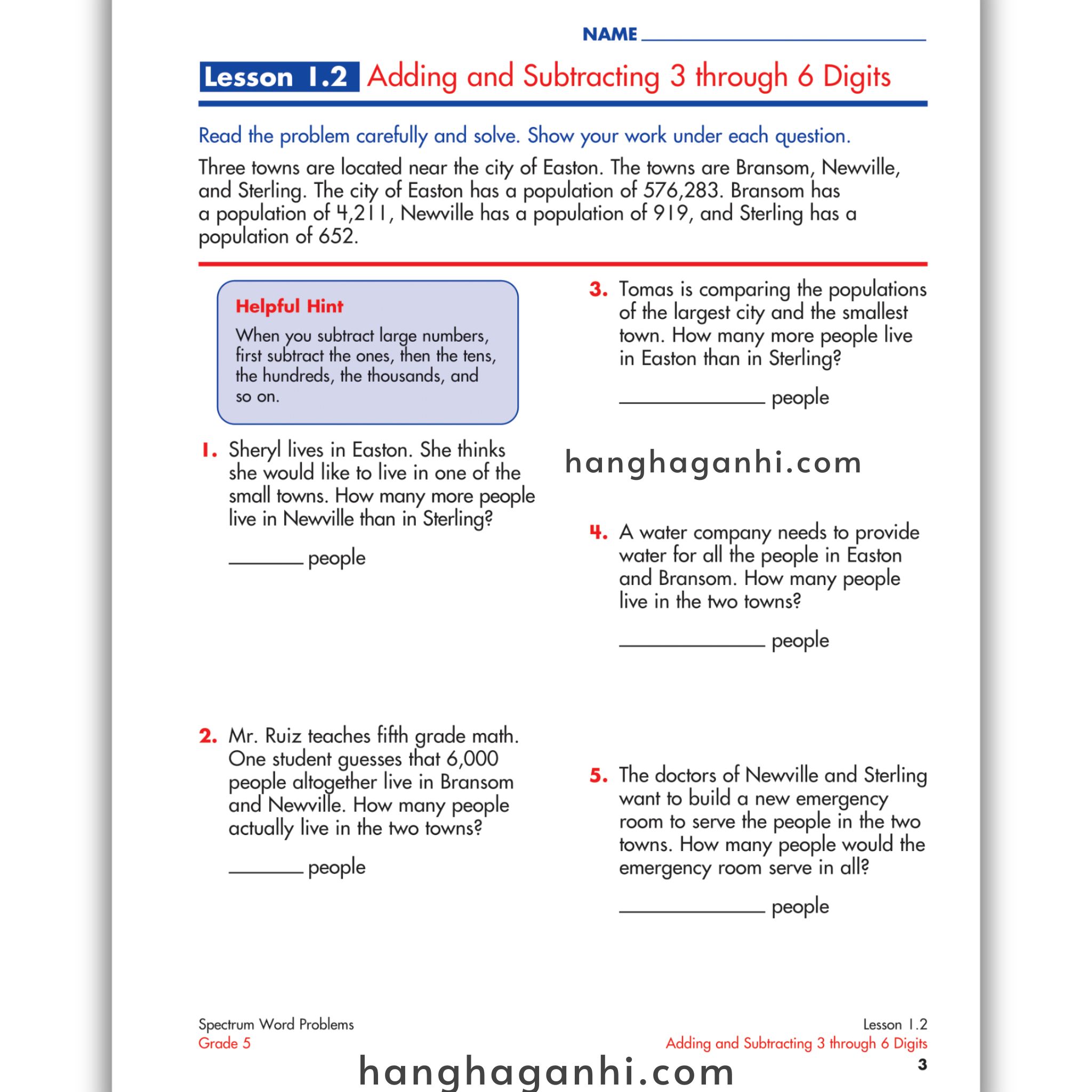 Sách Spectrum Word Problems Workbook Grade 5_thumbnail_11