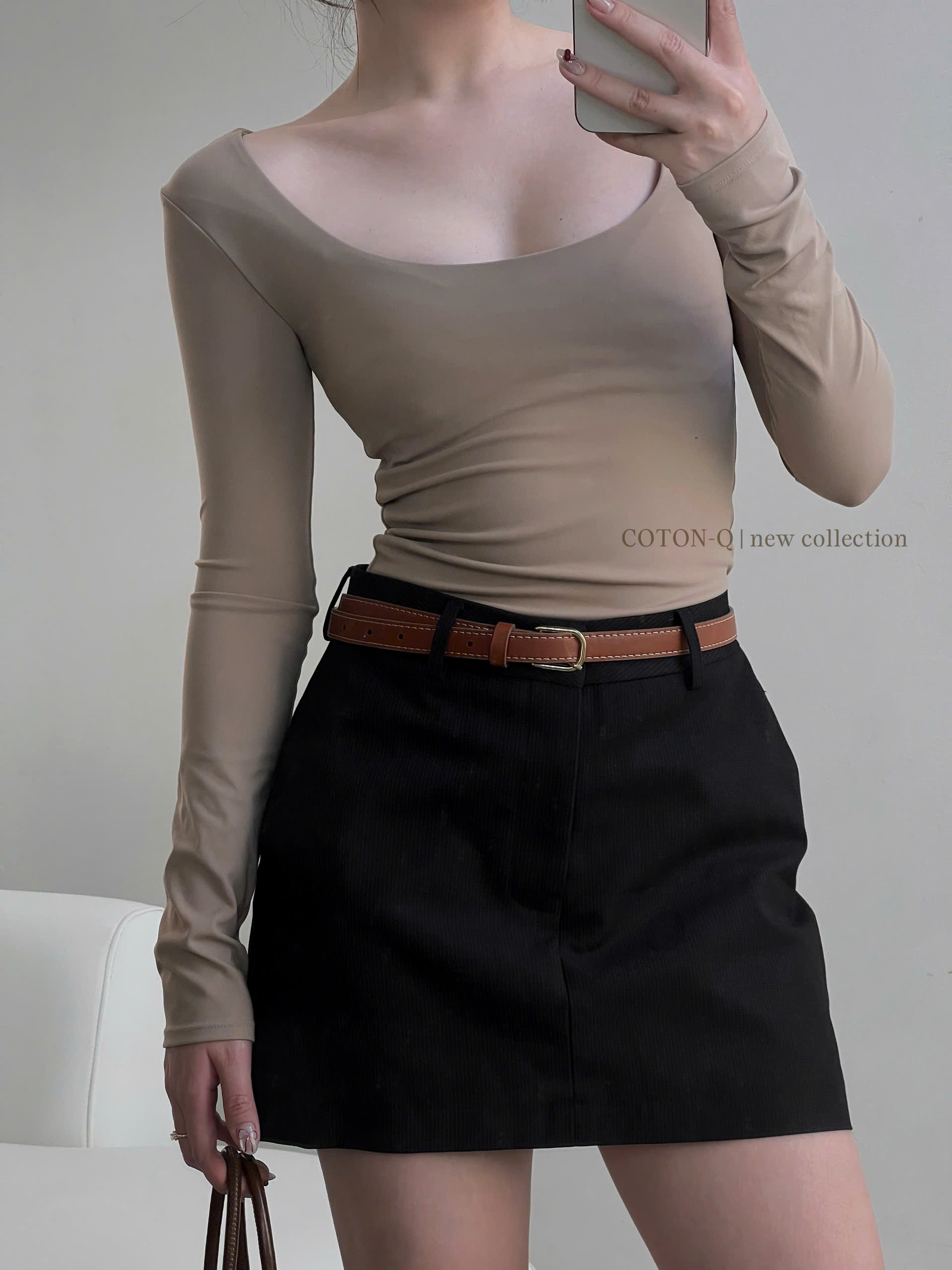 Chân váy ngắn phối sọc ( NGẪU NHIÊN )_thumbnail_2