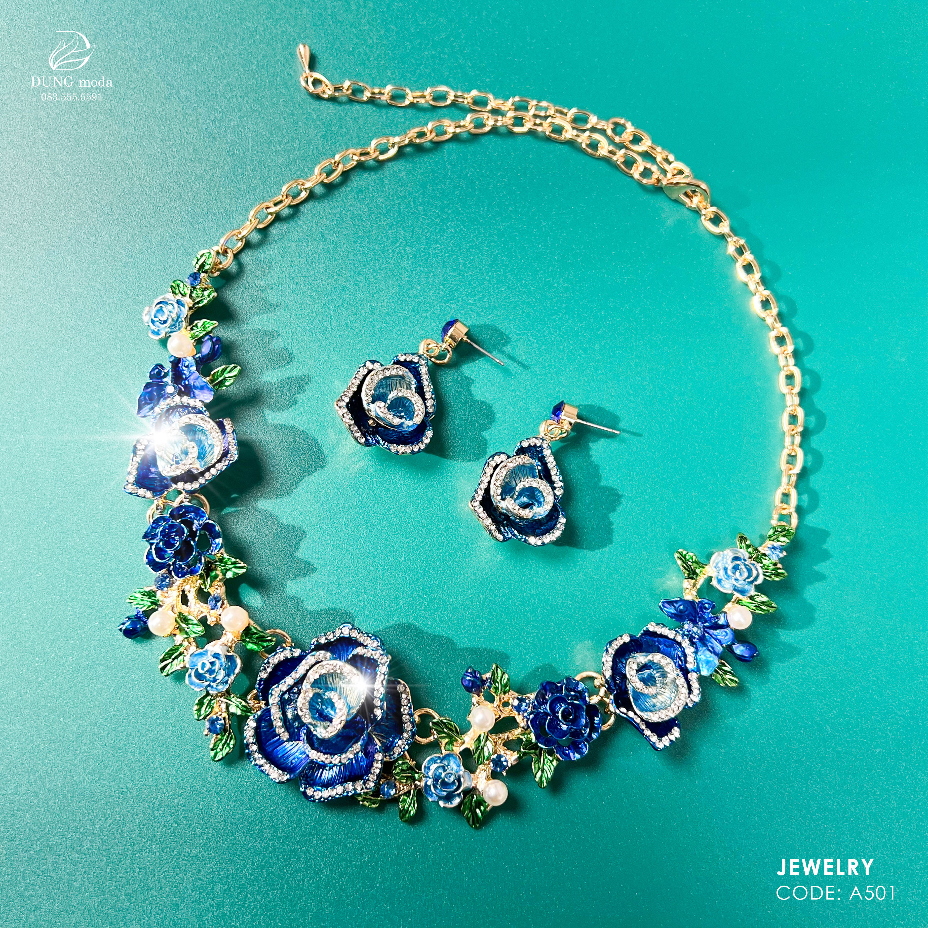 Bộ Trang Sức Pha Lê A501_thumbnail_11