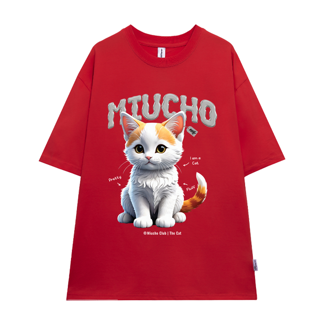 Áo thun form rộng 12 con giáp tuổi Mão ATD1244 Miucho tay ngắn cổ tròn in mix_thumbnail_18