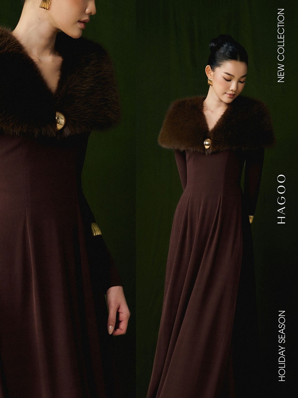 Đường cắt gọn gàng và cách phối chất liệu đầy sáng tạo