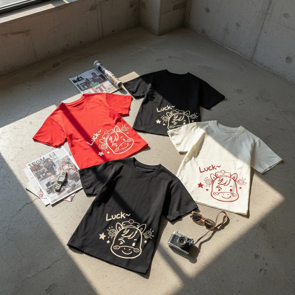 Áo thun bé gái Kado vải cotton thoáng mát hình ngựa hoạt hình đáng yêu 2954_thumbnail_6