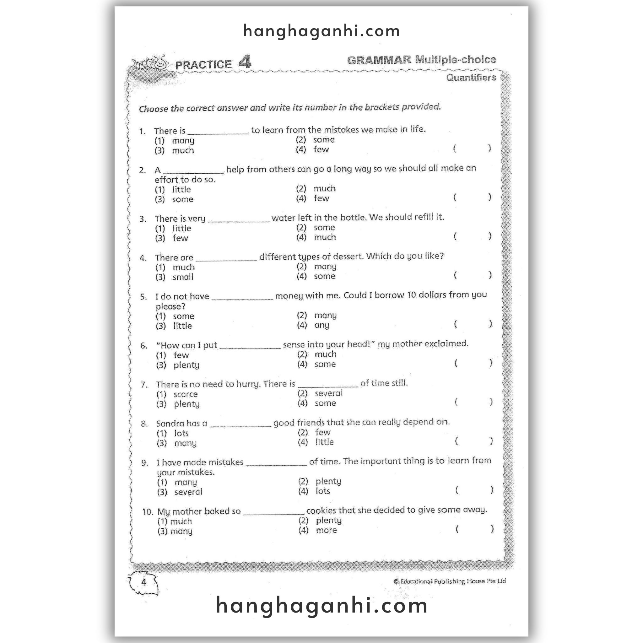 Complete Practice Book for Grammar, Vocabulary & Comprehension Primary 4_thumbnail_4