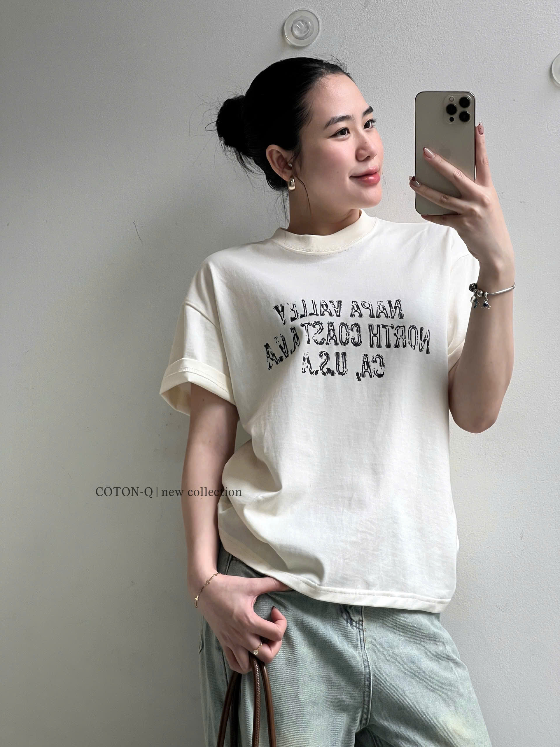 Áo thun kem in chữ_thumbnail_8