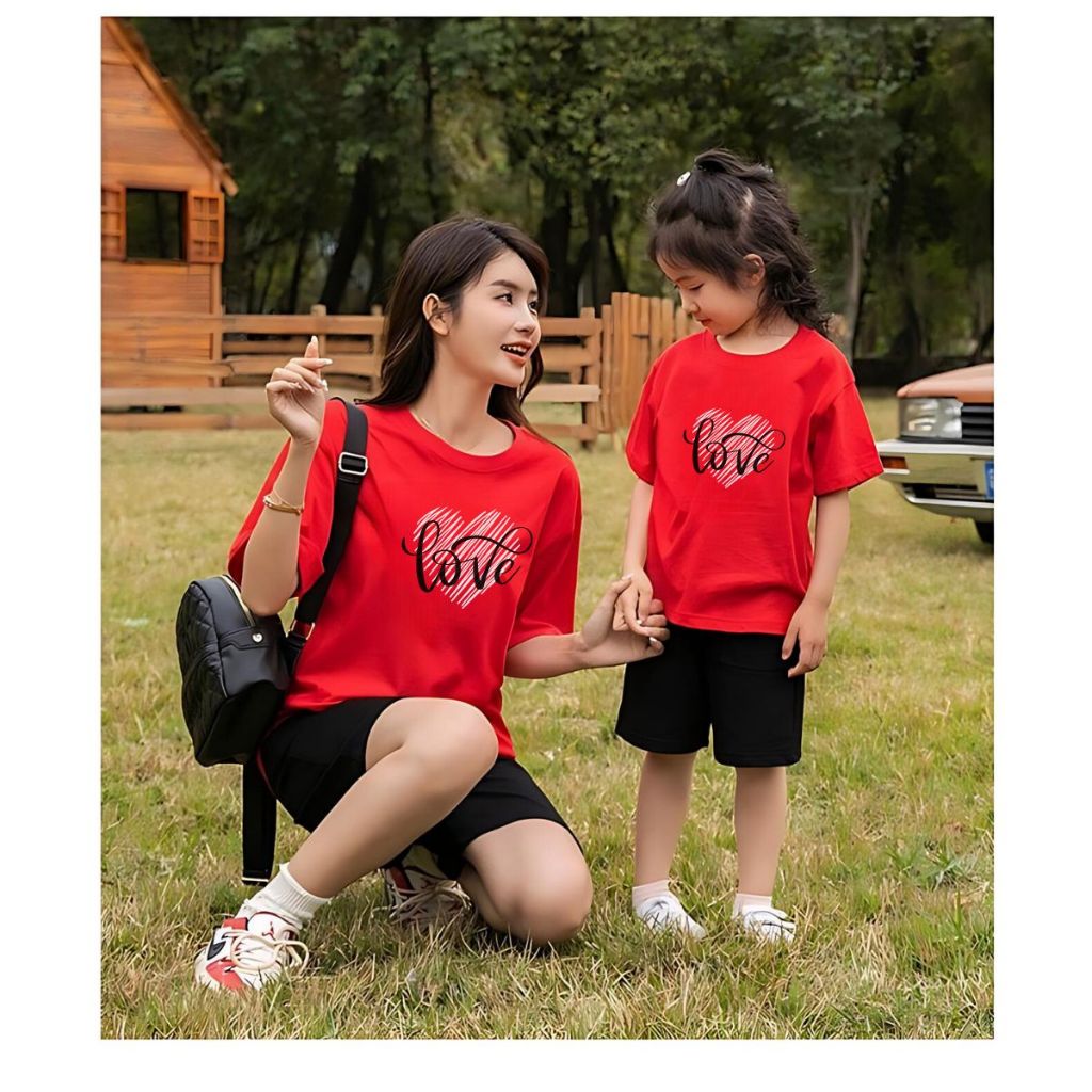 Áo đôi mẹ và bé gái nhiều mẫu  - LOZA MB001