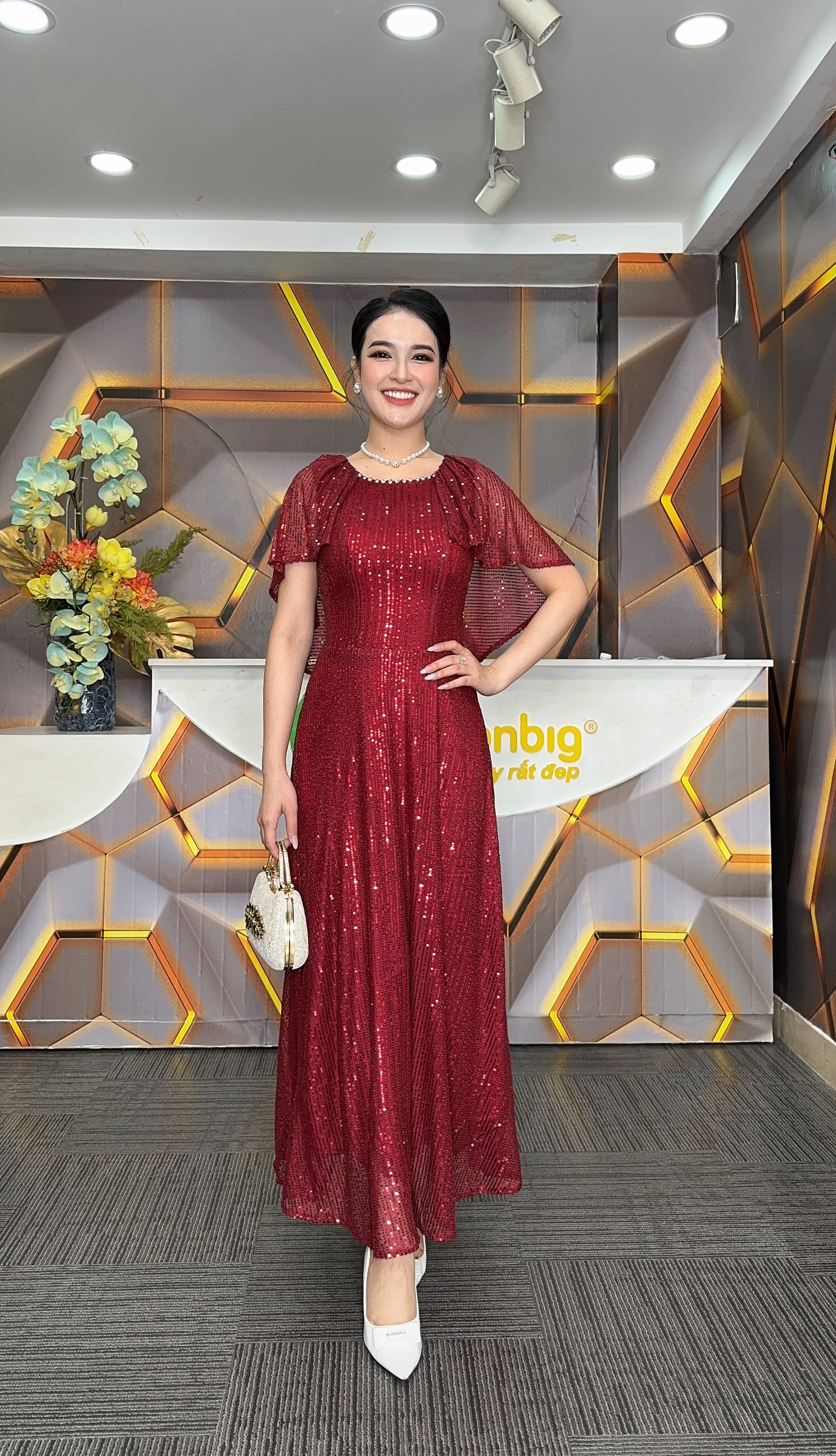 Đầm xòe - Y1845 - Thương hiệu Zonbig_thumbnail_1