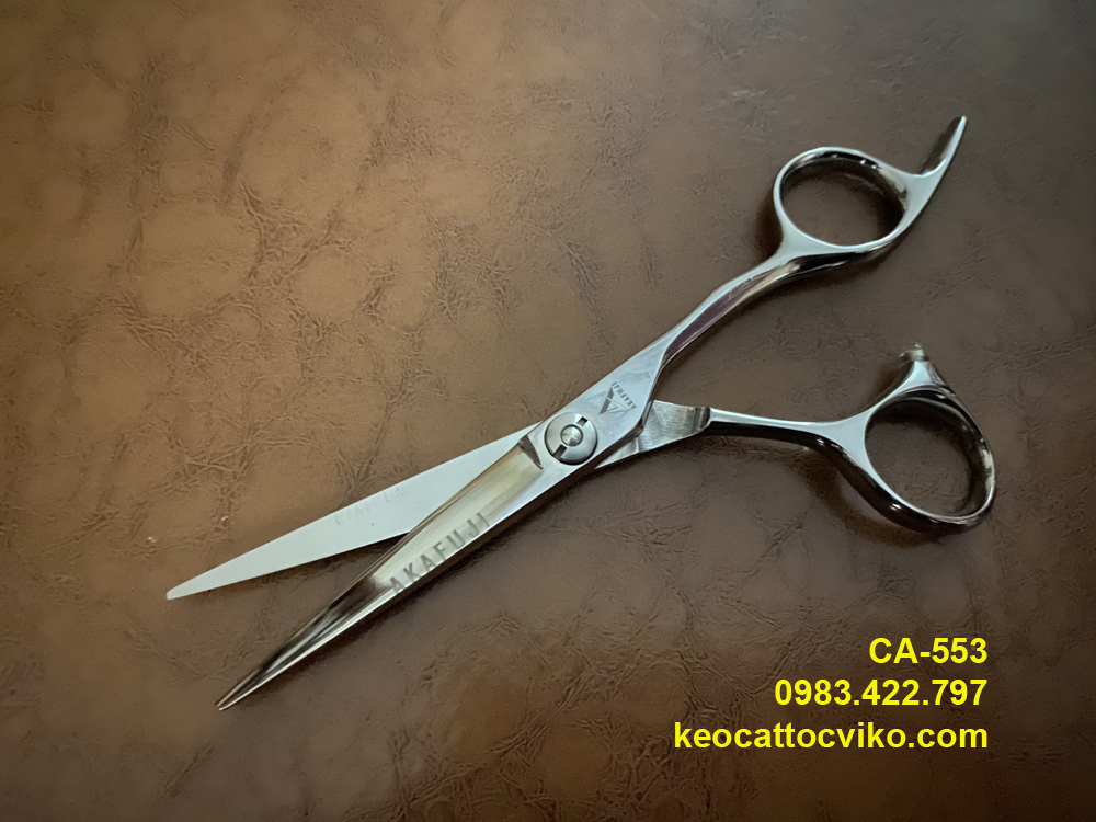 Kéo cắt tóc VIKO AKAFUJI CA-553, bảo hành 1 năm_thumbnail_5