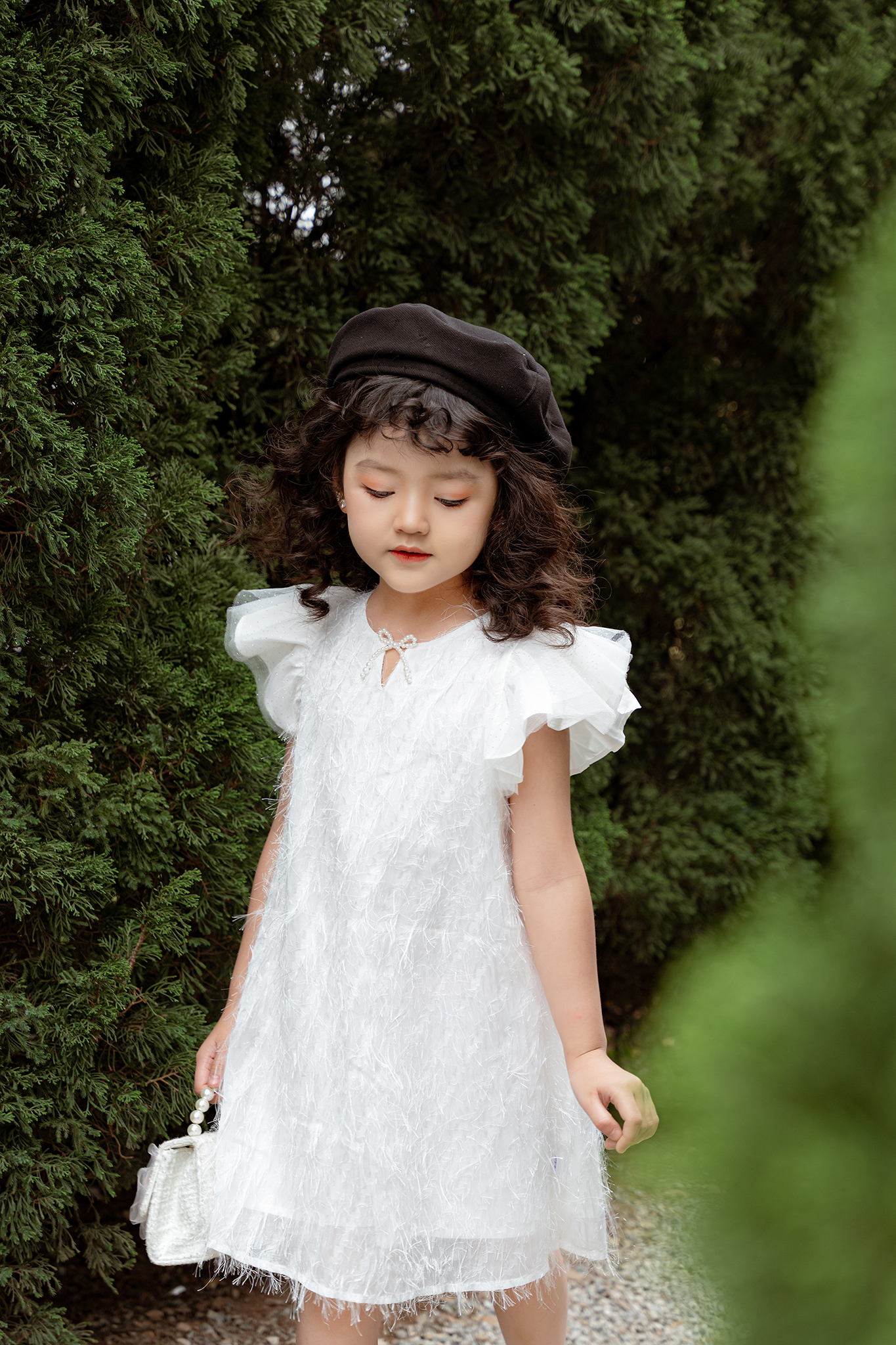 Váy suông tay phối lưới nhiều tầng_thumbnail_4